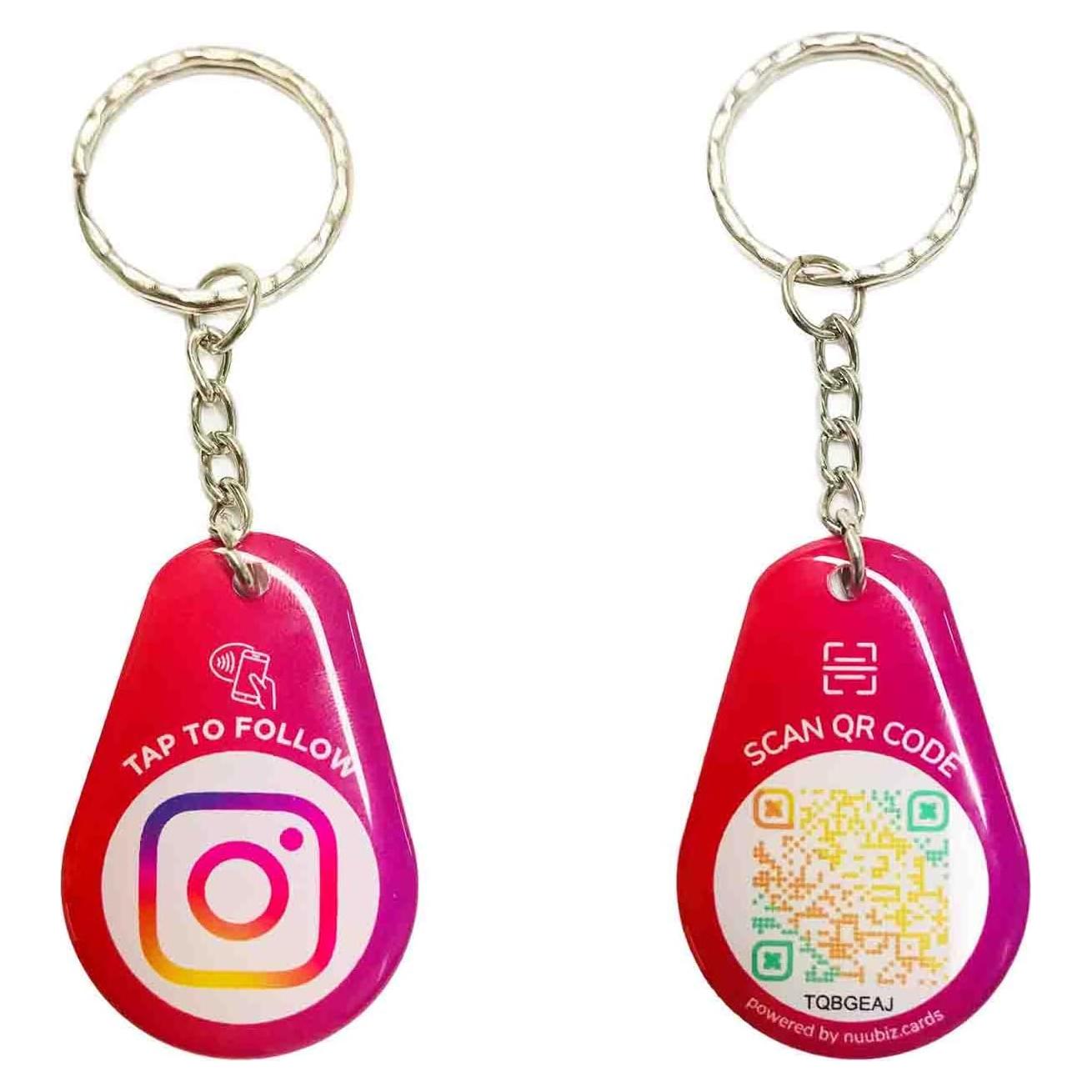 Llave USB NFC Instagram NUUBIZ con Código QR - Compacta y Fácil