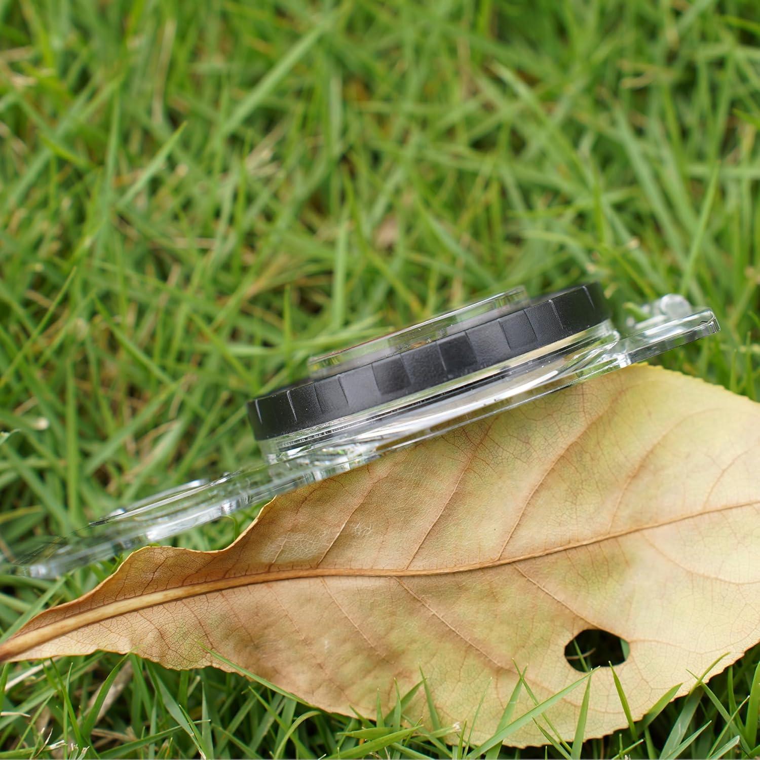 Brújula Exterior Multifuncional RLXMARTD 4 Pcs con Regla