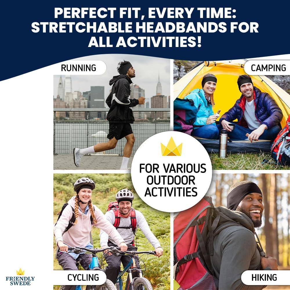 Banda para la Cabeza Térmica Swede - Paquete de 2 Unisex