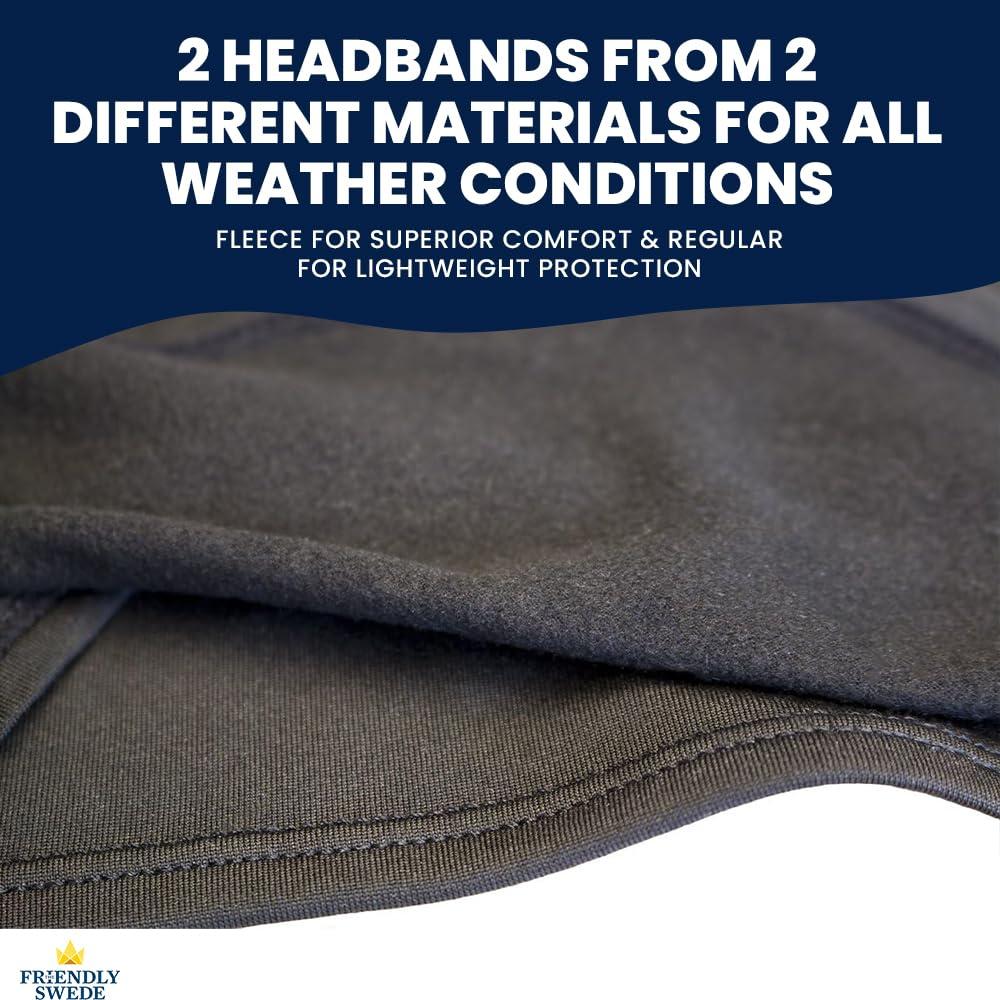 Banda para la Cabeza Térmica Swede - Paquete de 2 Unisex