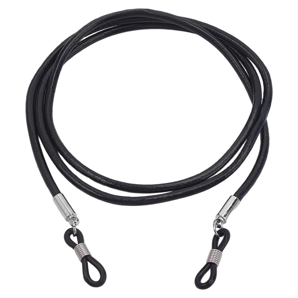 Soporte para Gafas de Cuero CALFOVERA Negro Universal 69.5 cm