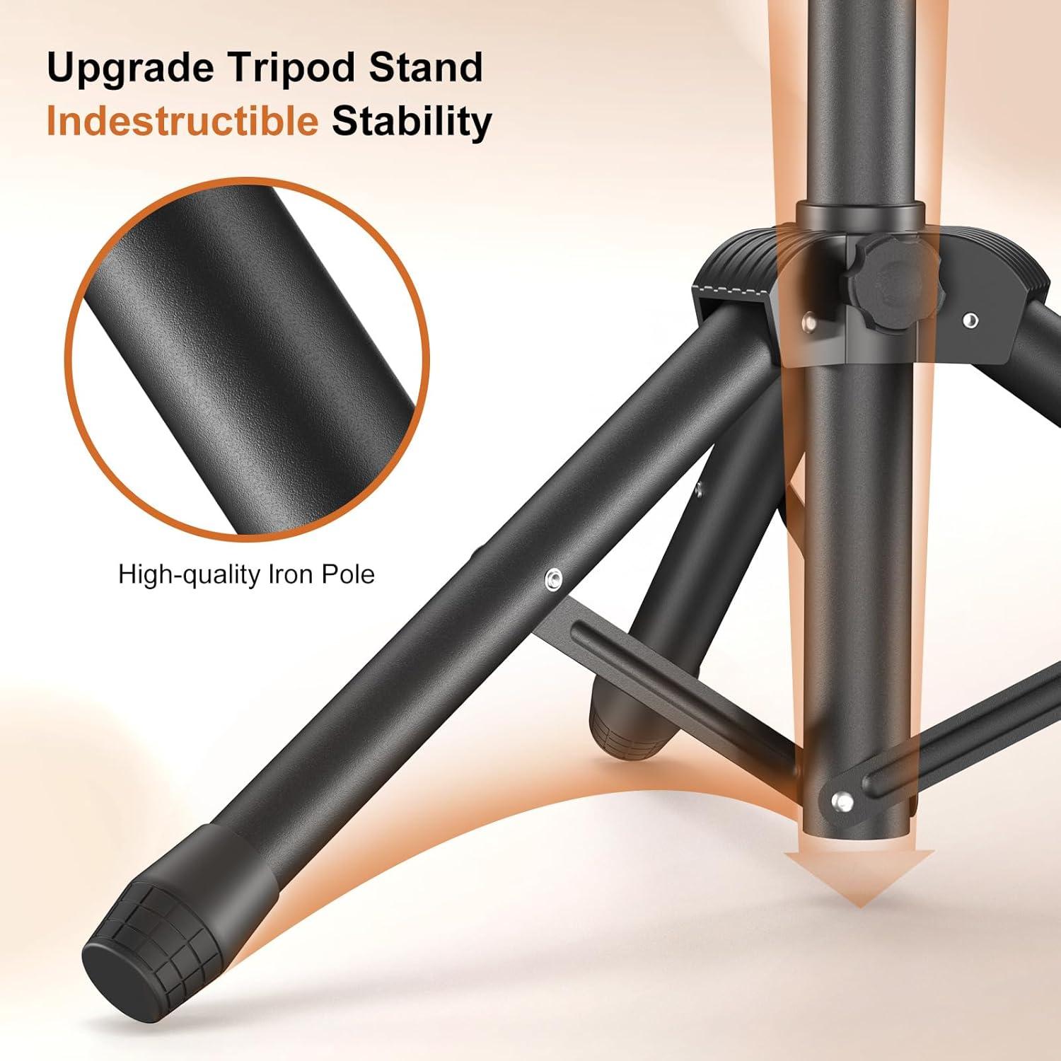 Soporte de Peluca Trípode Womnwomn Ajustable 95-127 cm