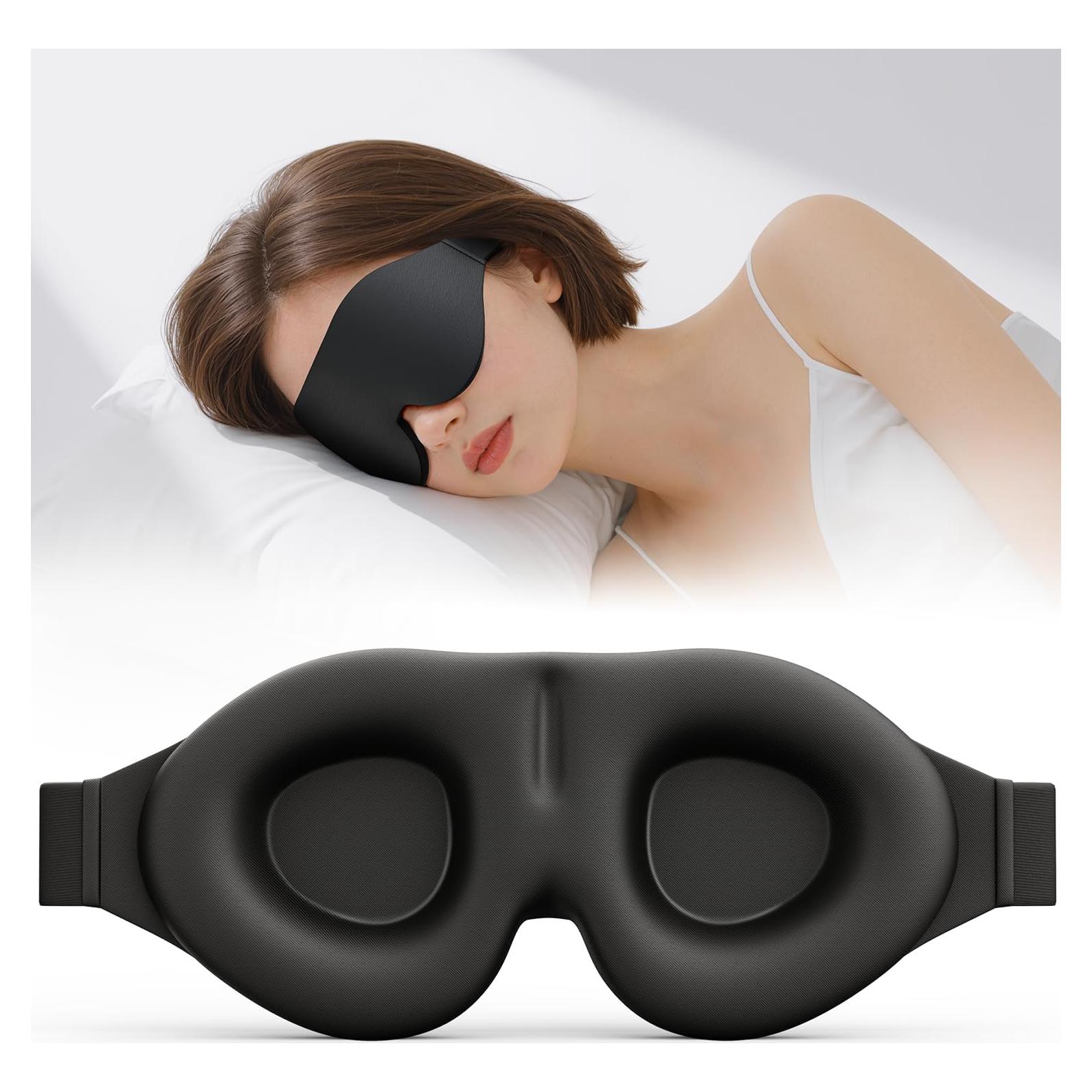 Máscara de Sueño 3D Algodón Bloqueadora Luz General