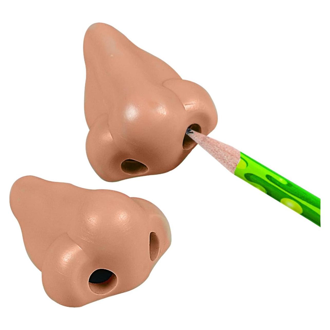 Sacapuntas de Plástico en Forma de Nariz Fun Express - 12 Pzas