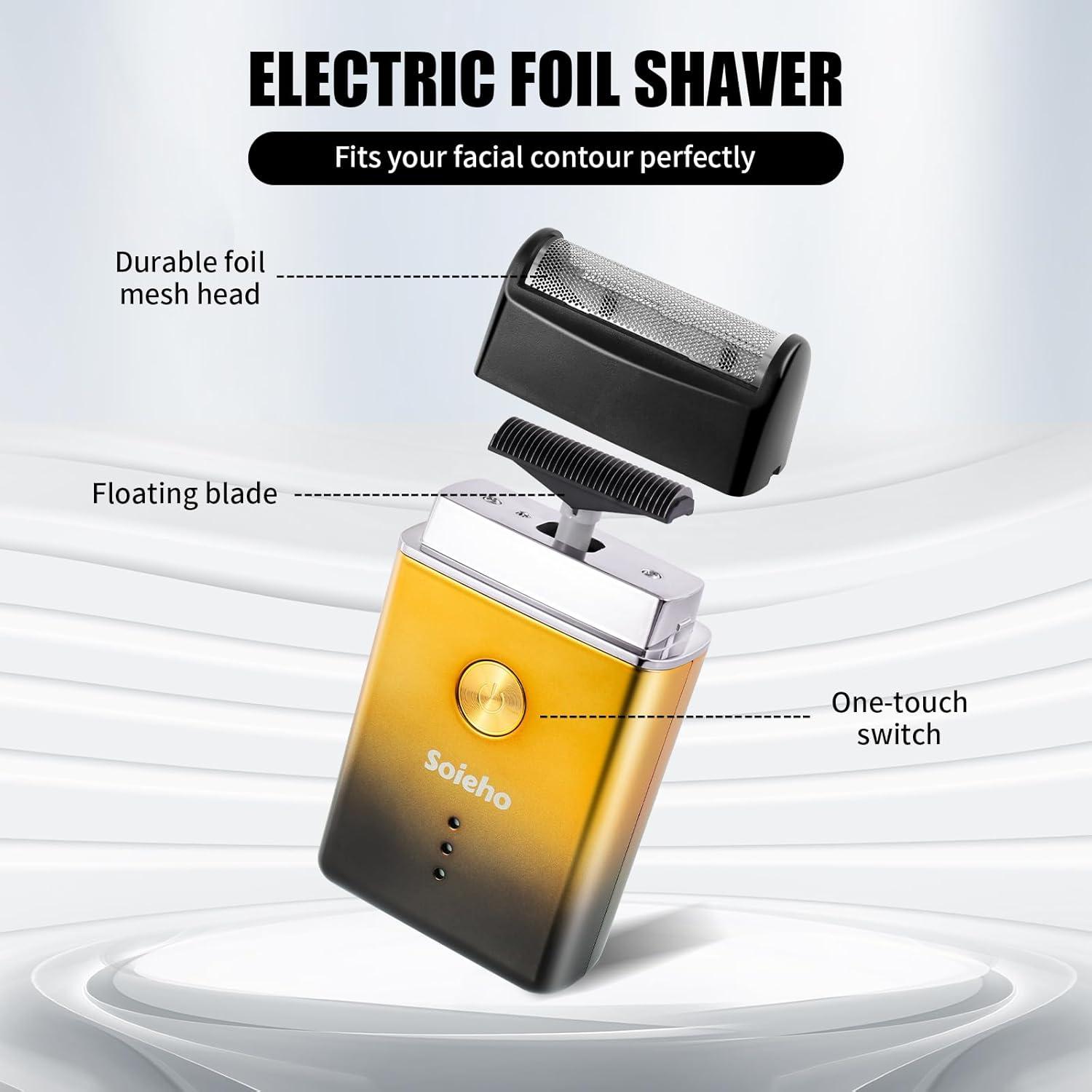 Juego de Cortapelos Profesional Soieho 4 en 1 Inalámbrico