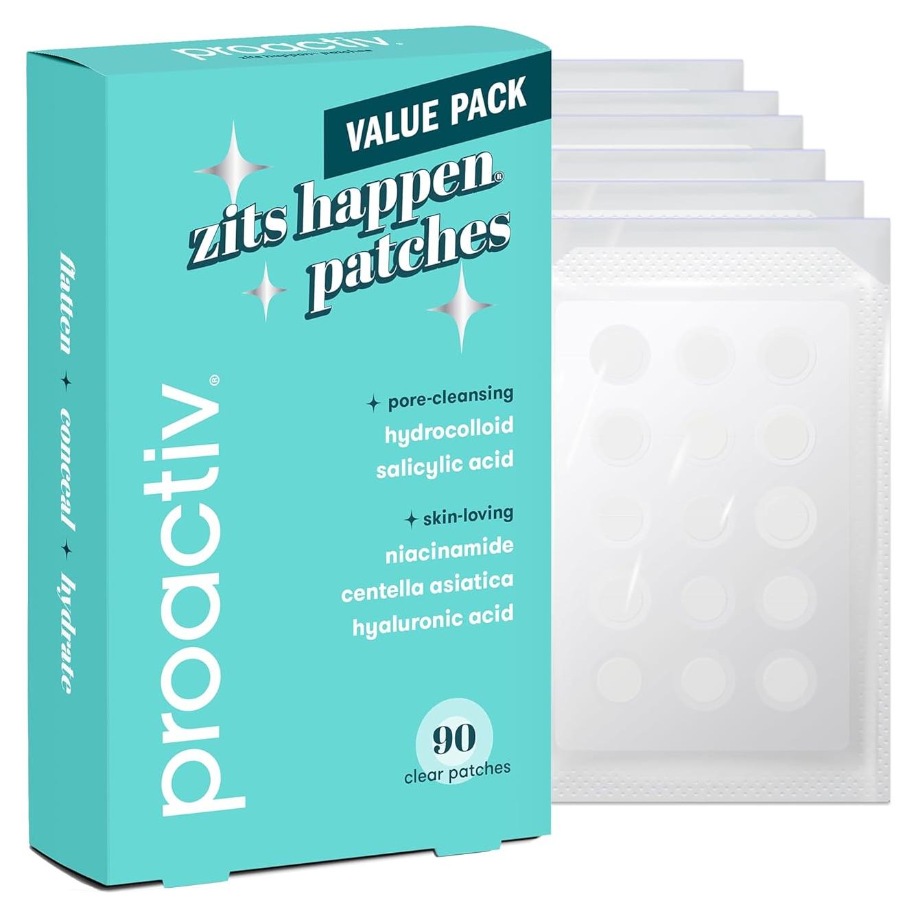 Parches para Acné Proactiv Zits Happen 90 Unidades 12mm