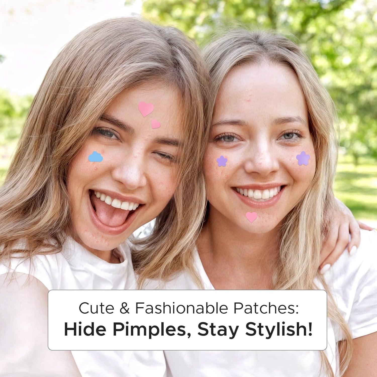 Parche Hidrocoloide para Acné LitBear 252 Puntos Coloridos