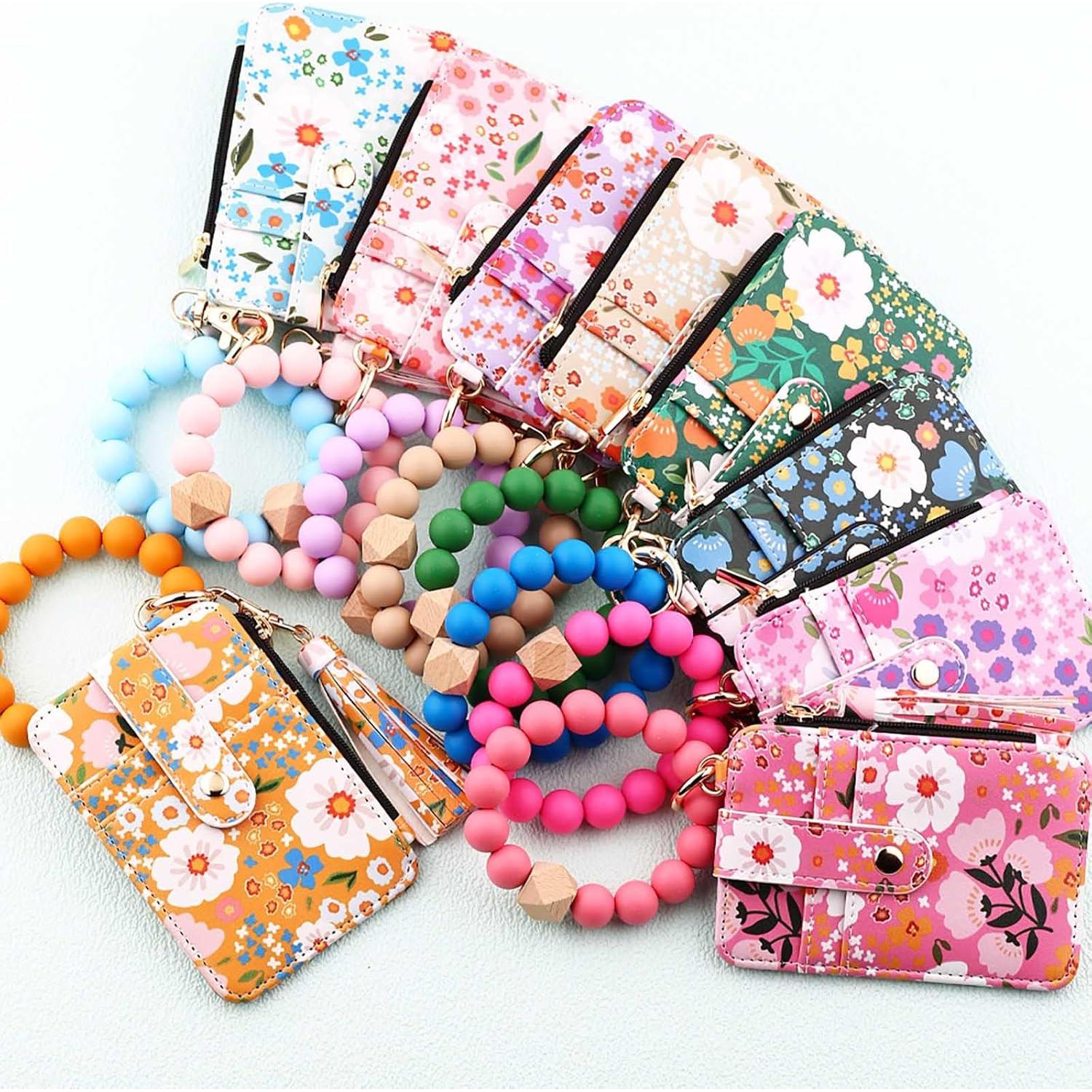 Cartera Boho de Perlas RnemiTe-amo Azul con Compartimentos