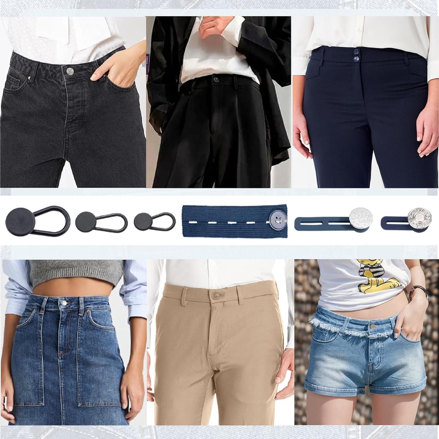 Juego de Extensores de Cintura Sin Coser VYNFLICK 37 Piezas