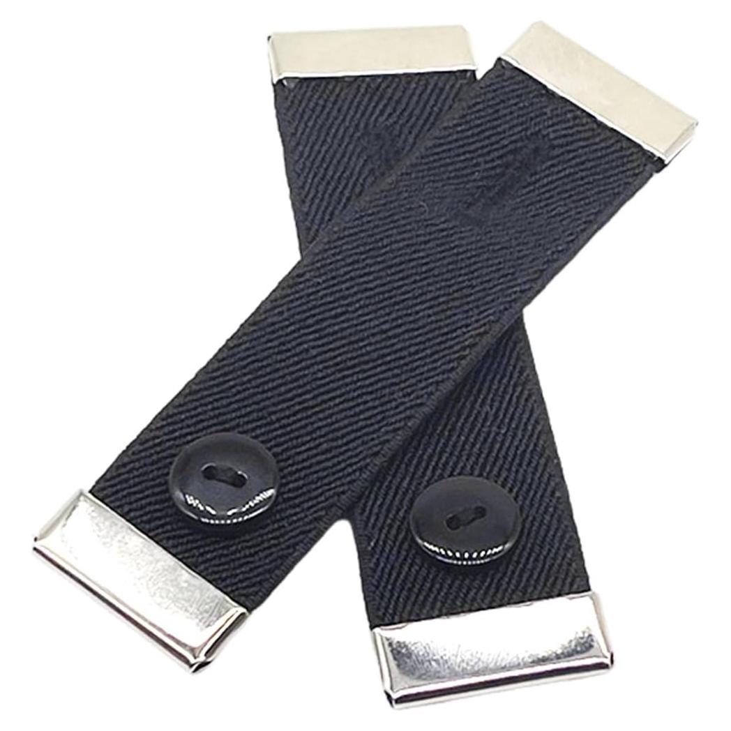 Extensores de Collar Elásticos AGOUZI para Camisas de Hombre - Paquete de 2