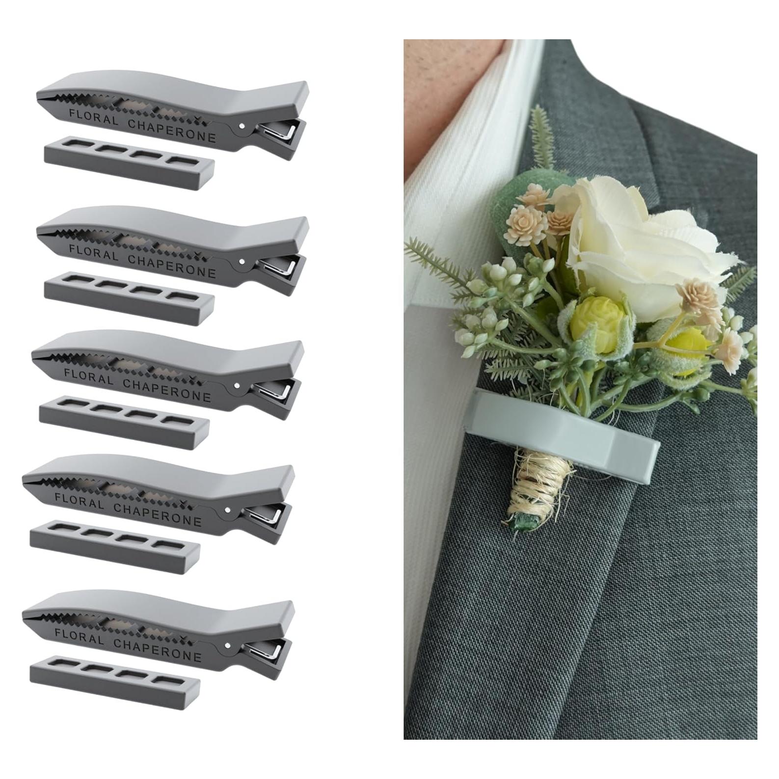 5 Sujetadores Magnéticos Premium My Dream Ceremony Gris