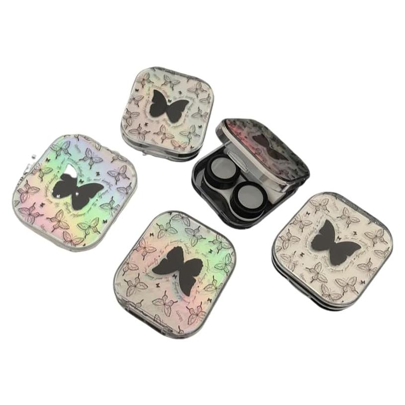 Estuche de Lentes de Contacto Mariposa Howinn con Kit de Cuidado