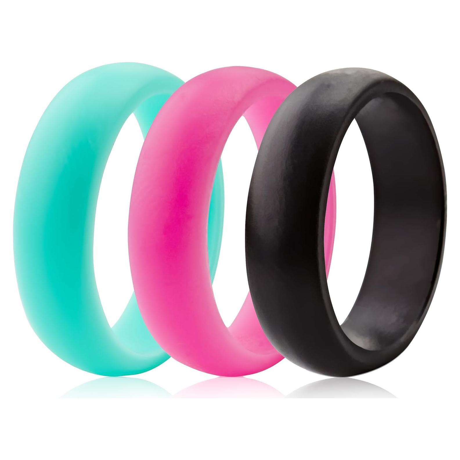 Anillos de Silicona ThunderFit para Mujeres 5.6mm - Paquete de 3