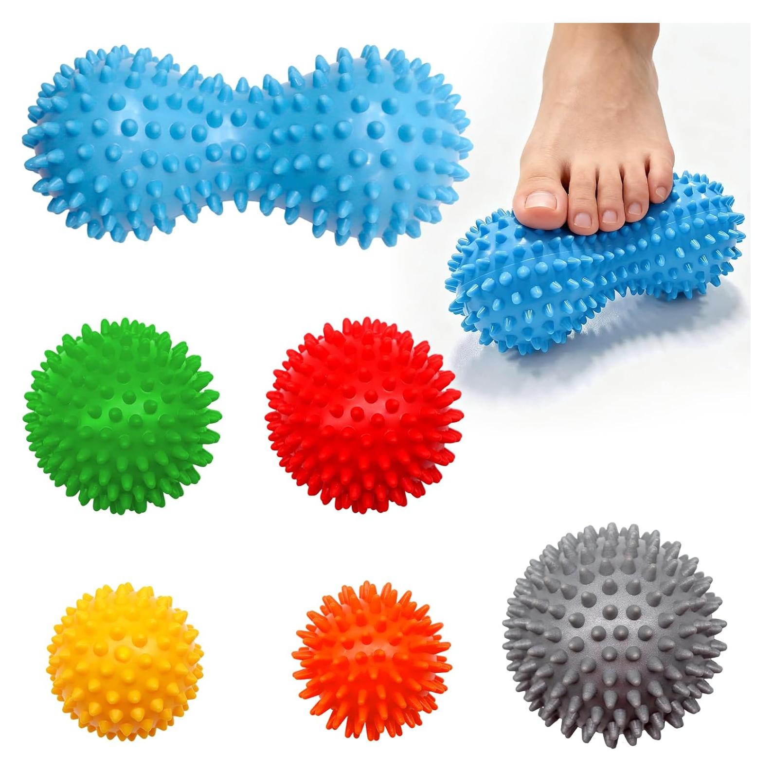 Juego de 6 Pelotas de Masaje IKKAB para Alivio Muscular