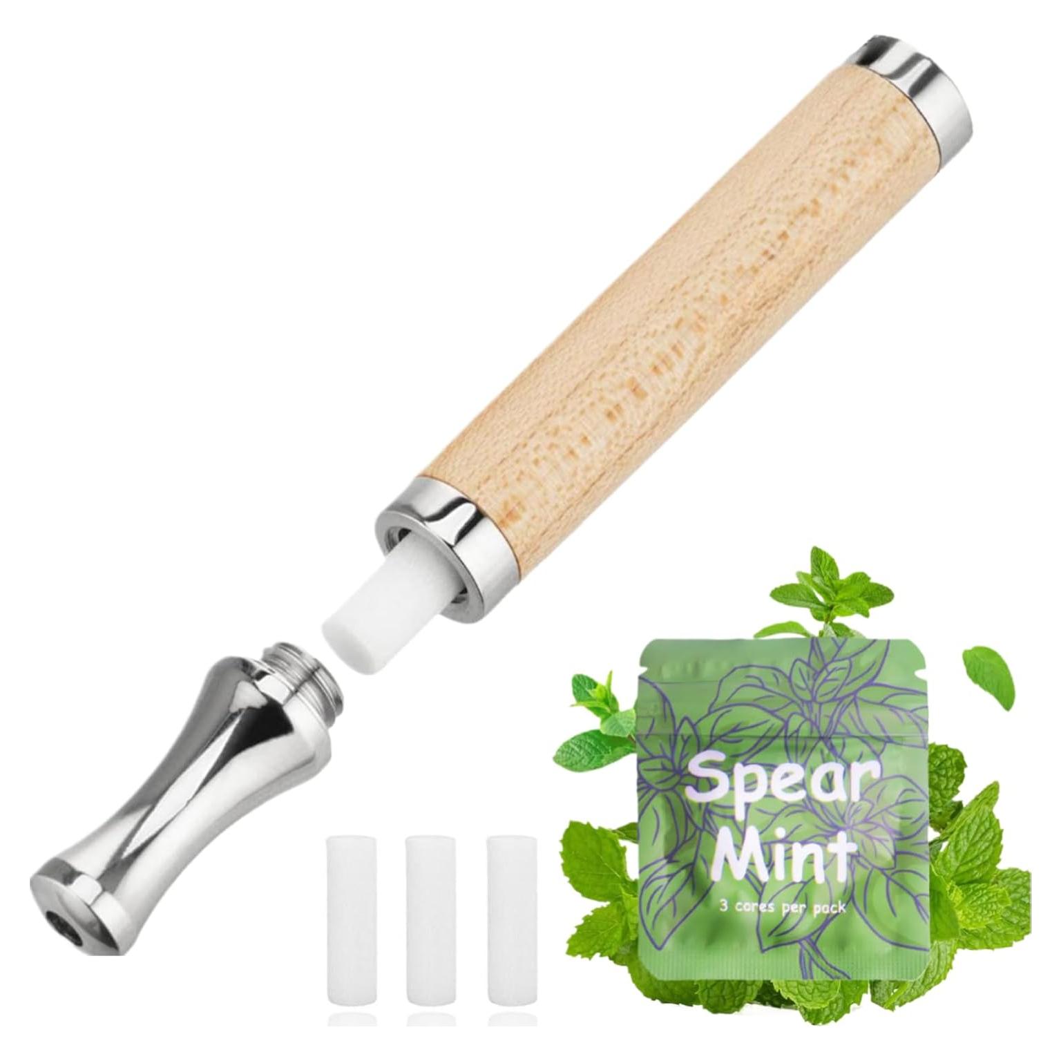 Inhalador Natural LINKHO para Cesación del Tabaco con Menta