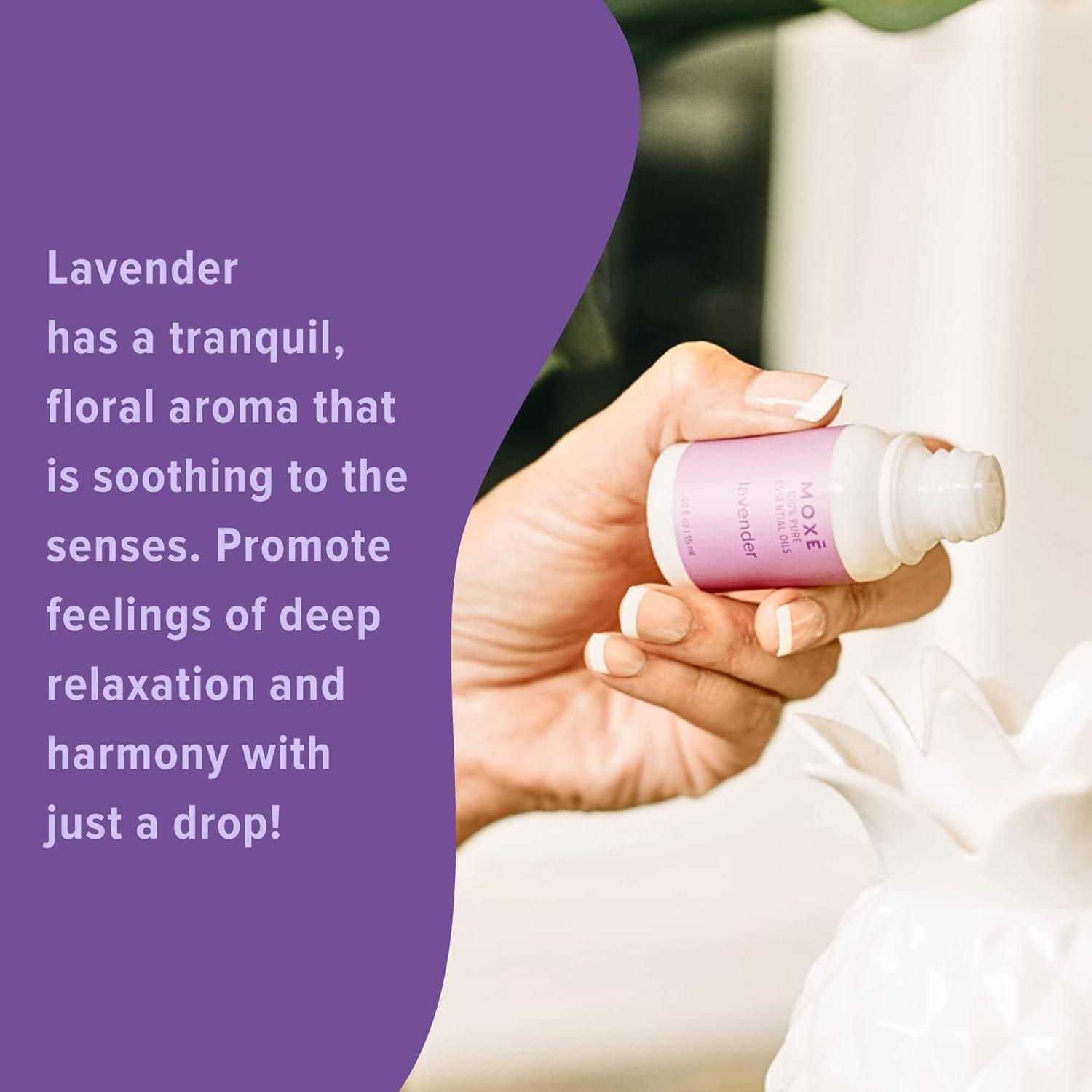 Set de Regalo Aromaterapia MOXE Lavanda 118 ml Aceite Esencial
