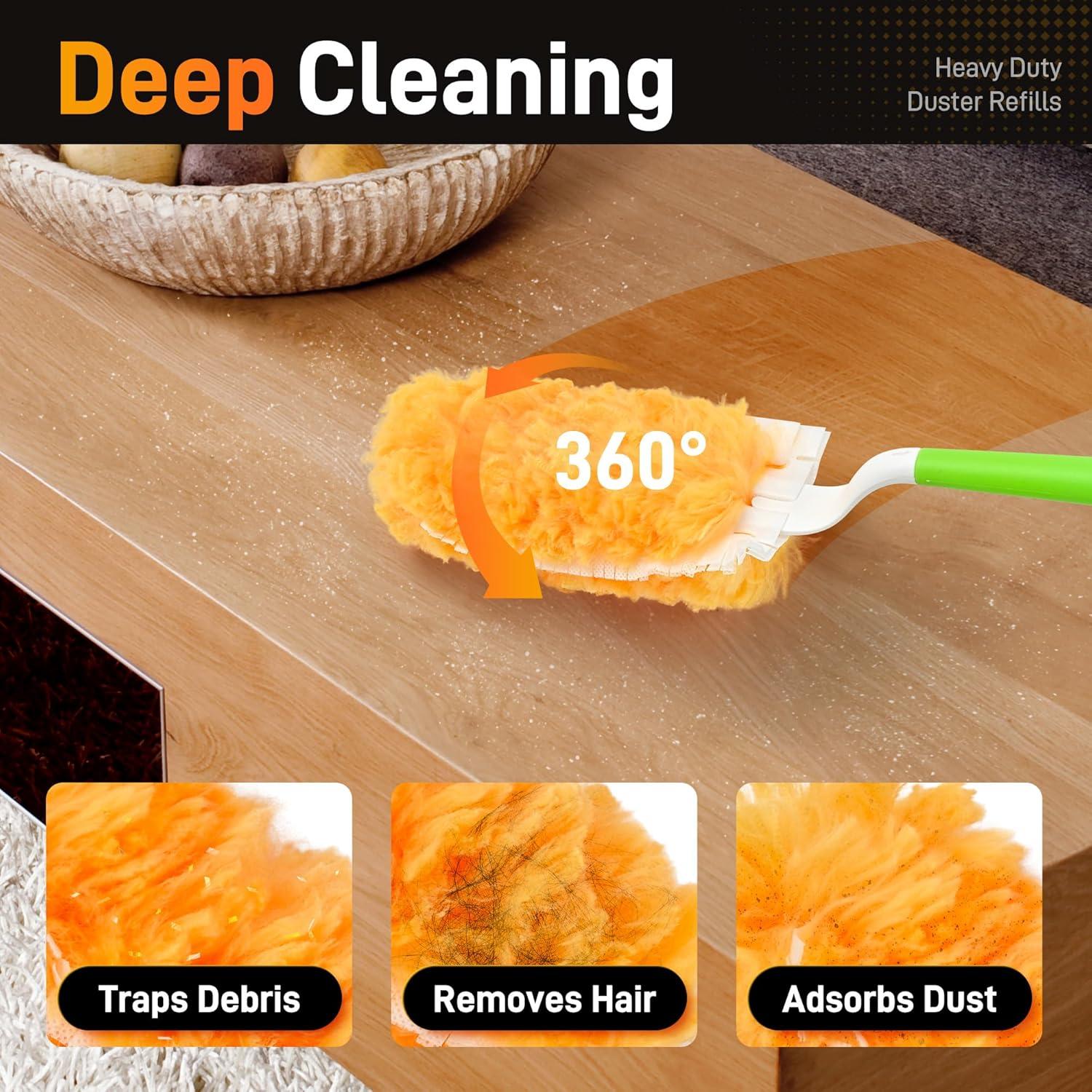 Recargas Plumero Bvhonwe 40 Paquetes Alta Dureza 360°