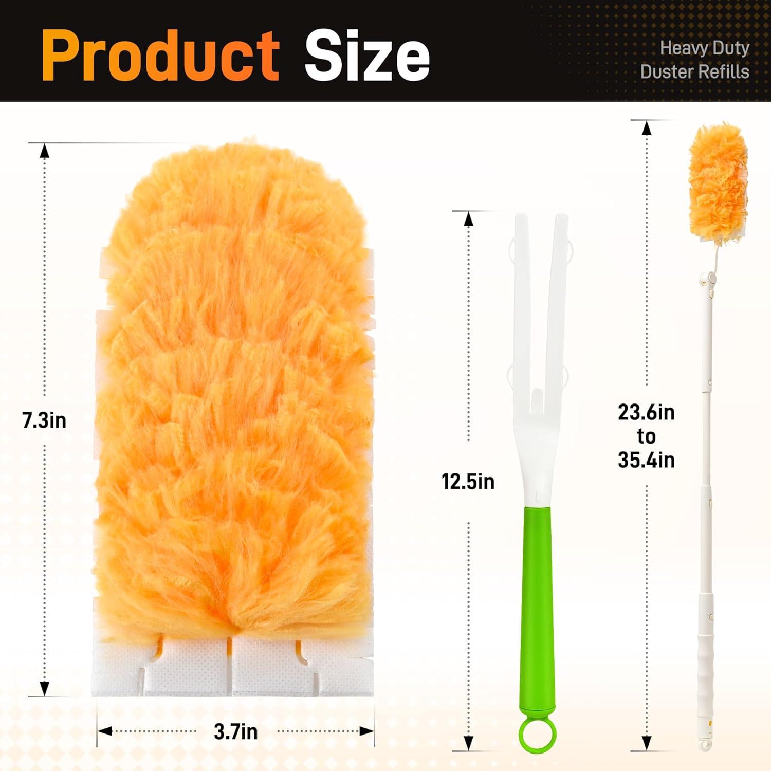 Recargas Plumero Bvhonwe 40 Paquetes Alta Dureza 360°