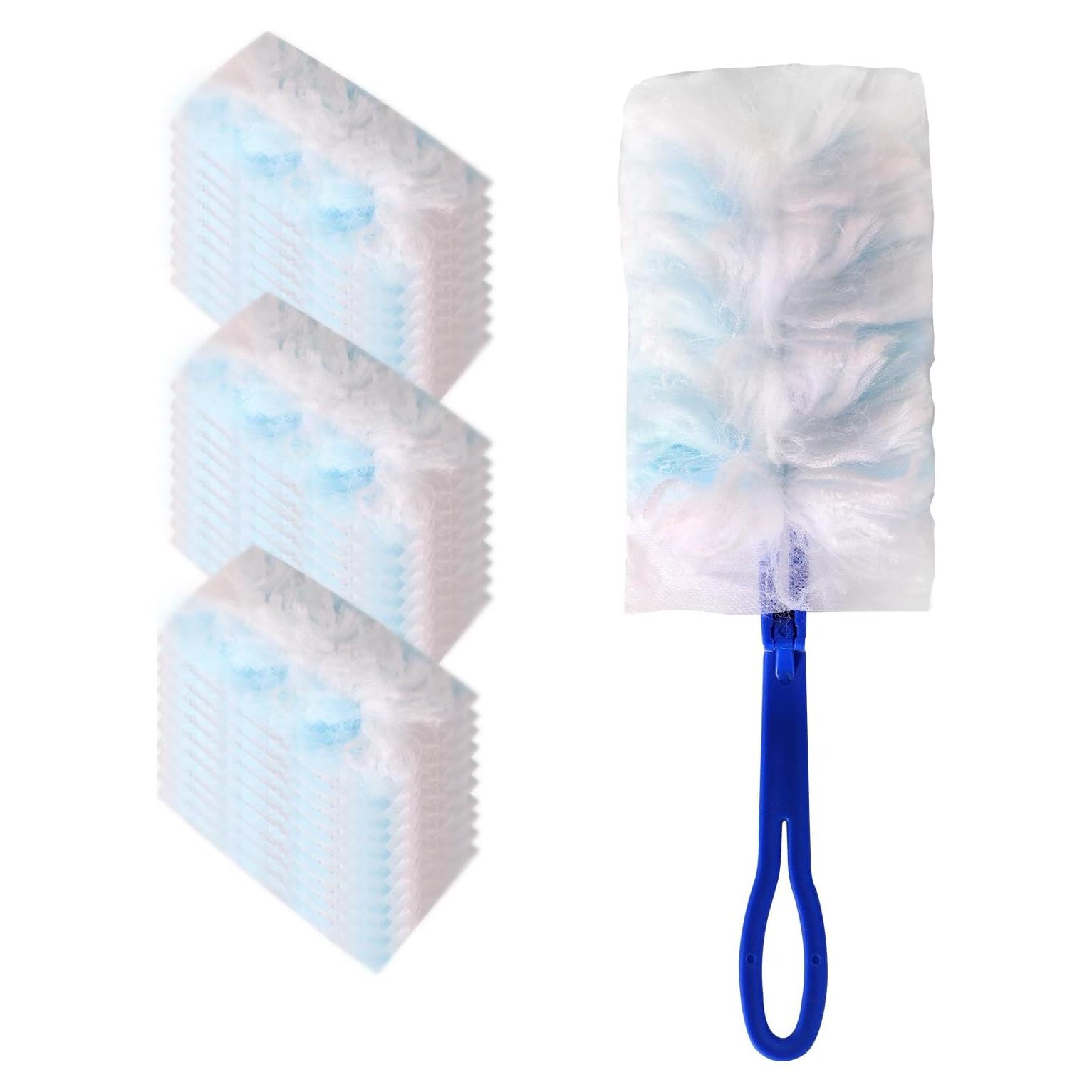 Kit de Plumero HDOET con 30 Recargas y Mango Azul