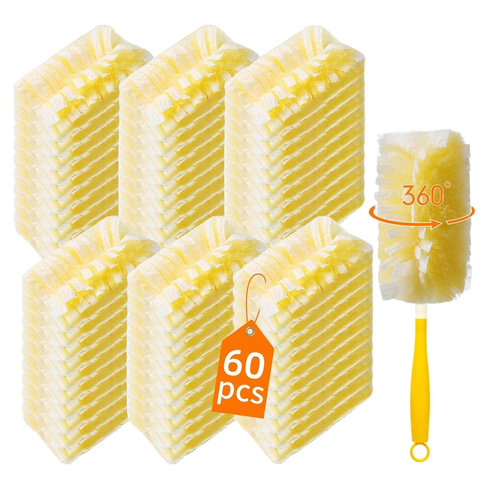 Recargas de Plumero Electrostático Senowi 60 Unidades Amarillo