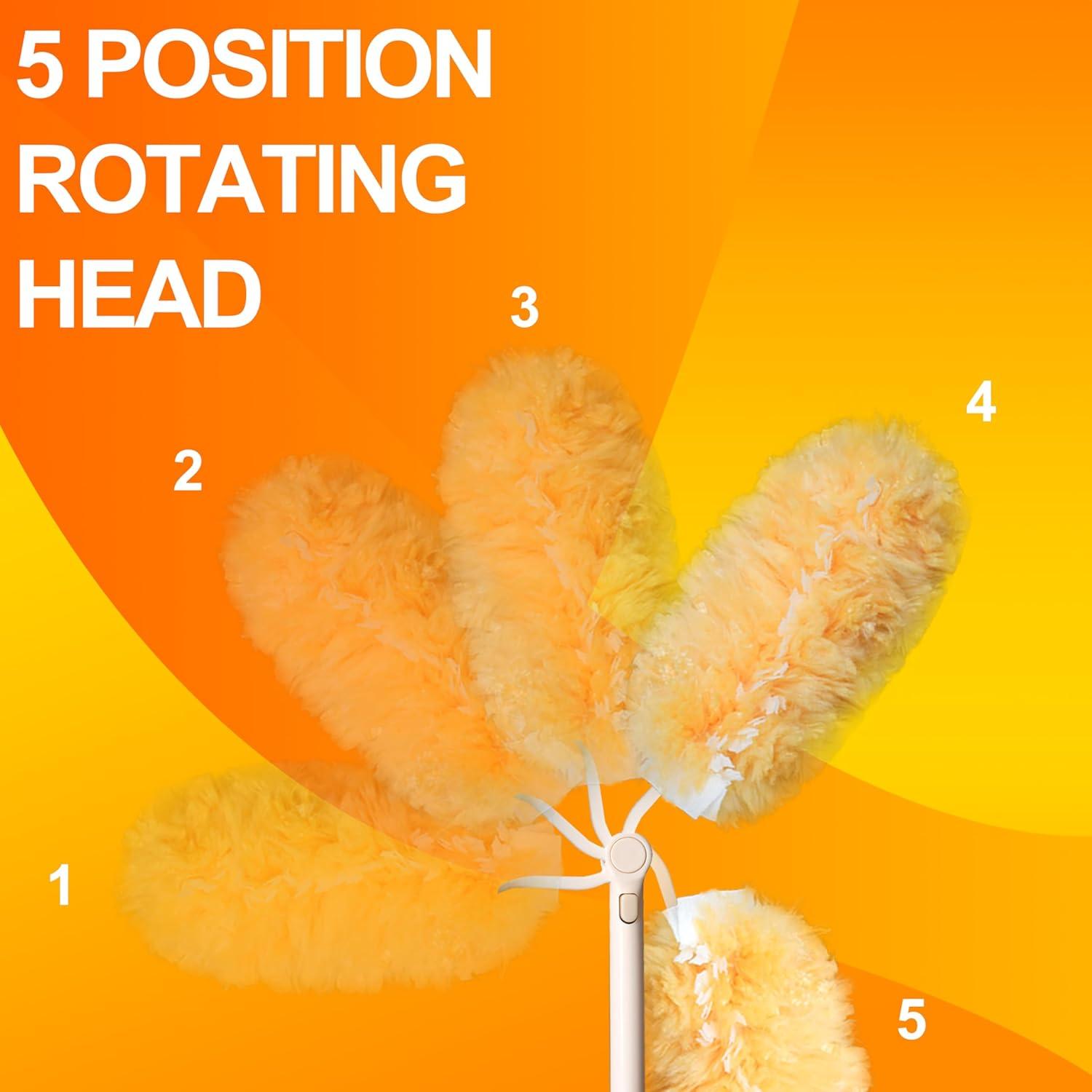 Recargas de Duster LANARP 12 Piezas + Mango Extensible 360°