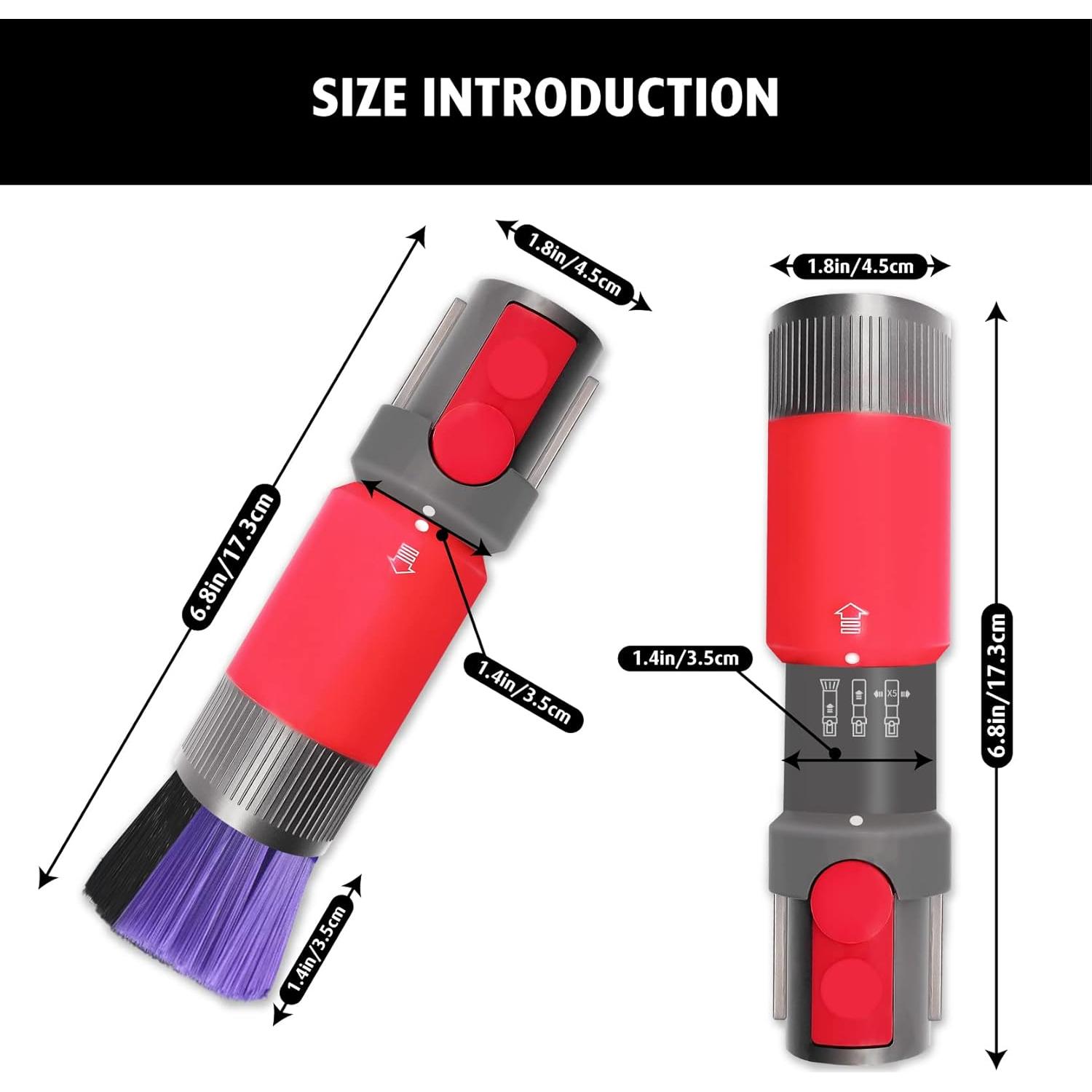 Cepillo de Limpieza Sin Rayones Nreirly para Dyson V7 V8 V10 V11 V12