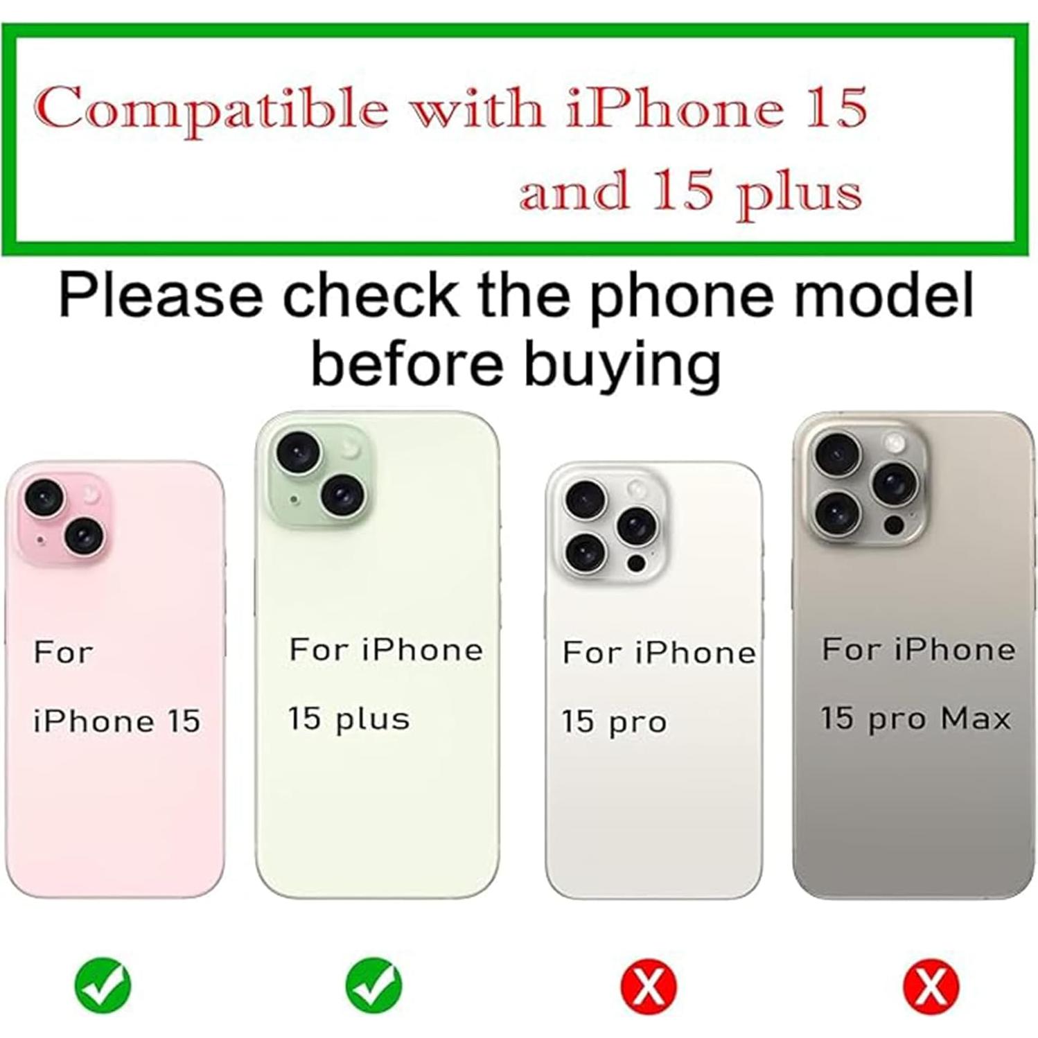 Reemplazo Lente Cámara Trasera iPhone 15 Plus Dakexiong