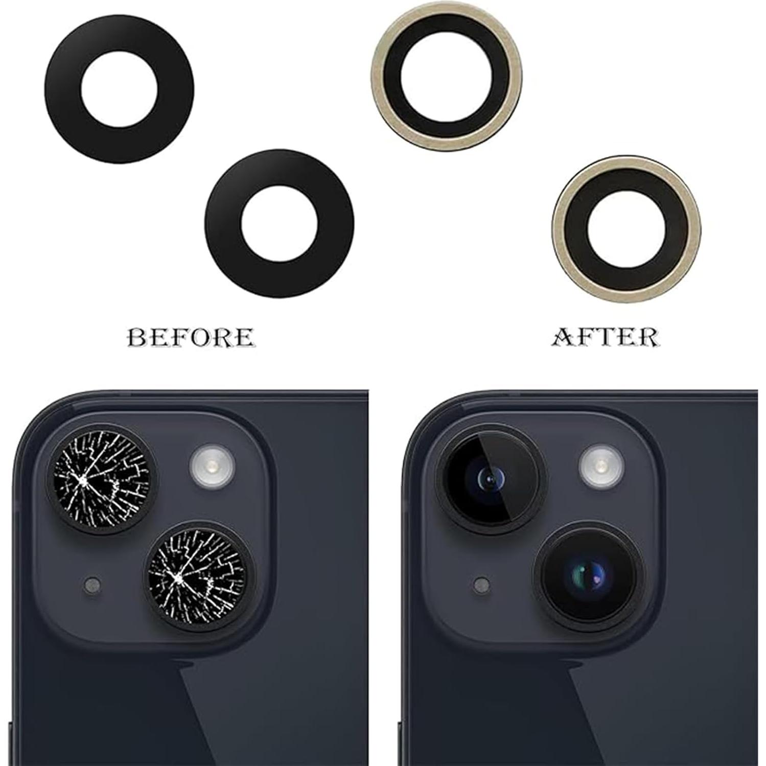 Reemplazo Lente Cámara Trasera iPhone 15 Plus Dakexiong