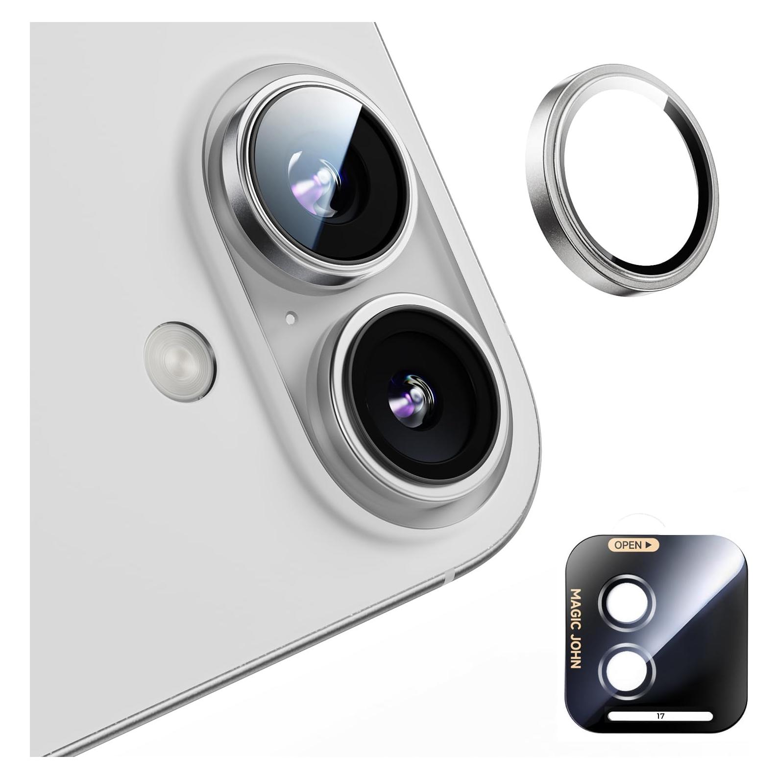 Protector de Lente de Cámara MAGIC JOHN para iPhone 17 - Vidrio Templado 9H