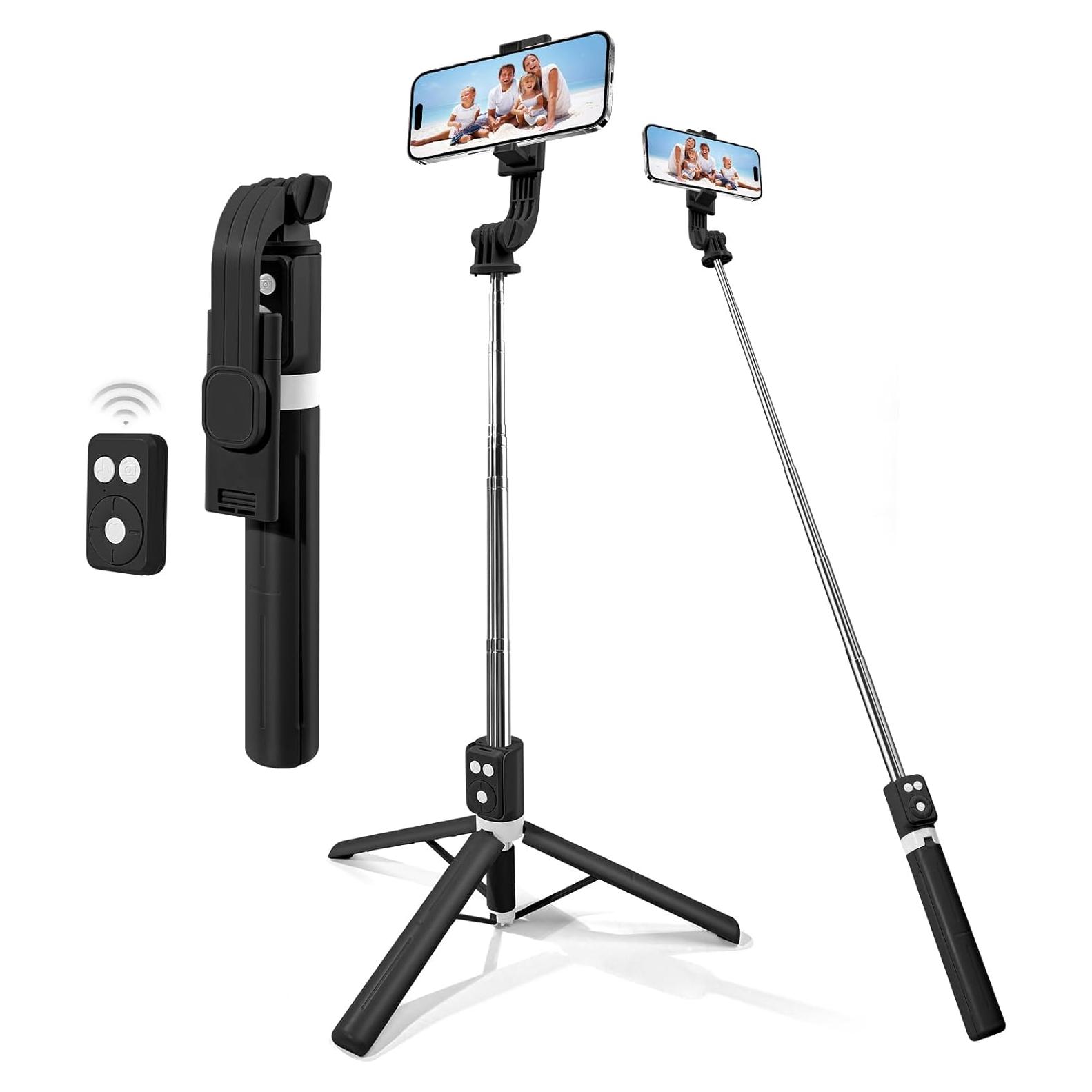 Trípode Selfie Bluetooth Mouzakon B11-24S Extensible 109 cm