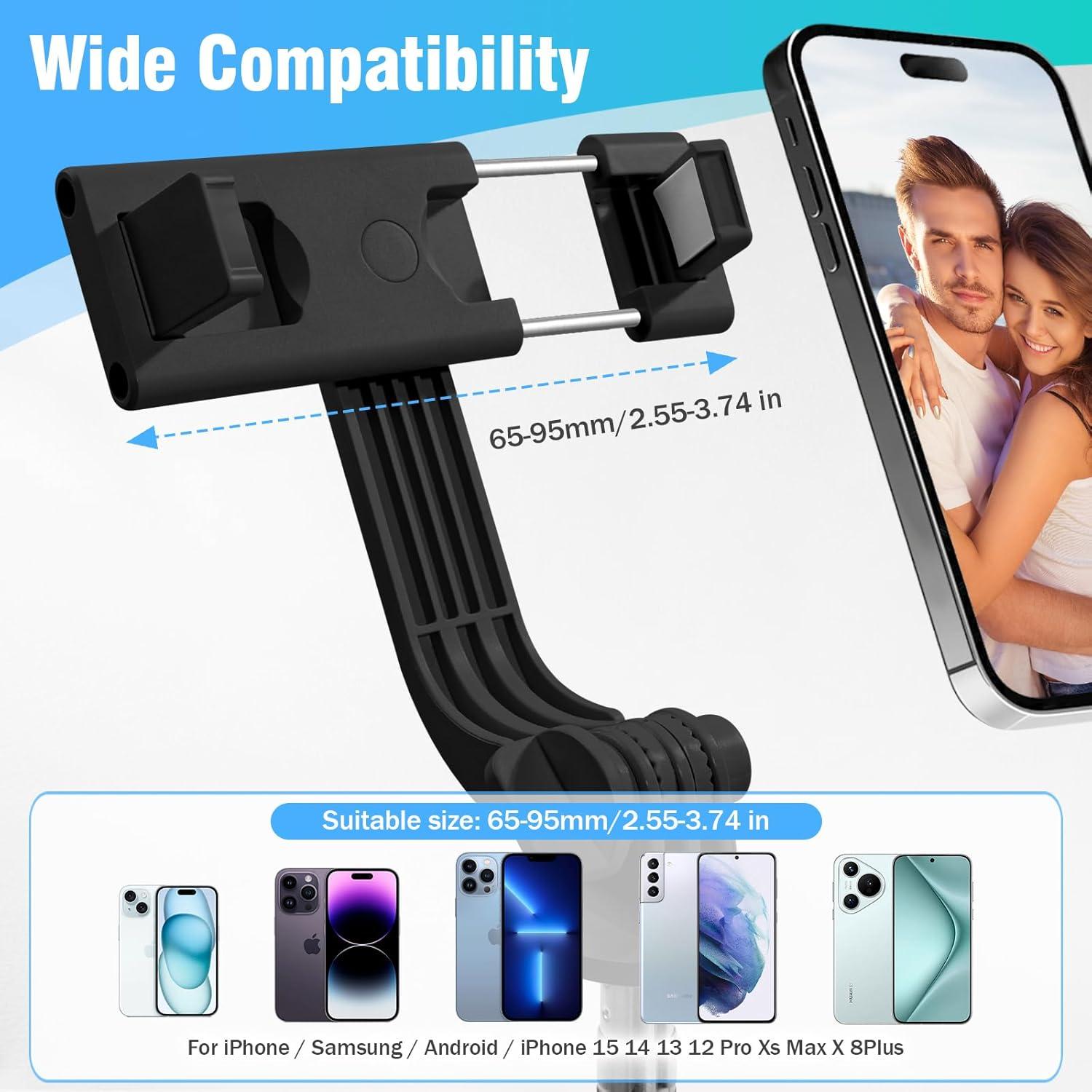 Trípode Selfie Bluetooth Mouzakon B11-24S Extensible 109 cm