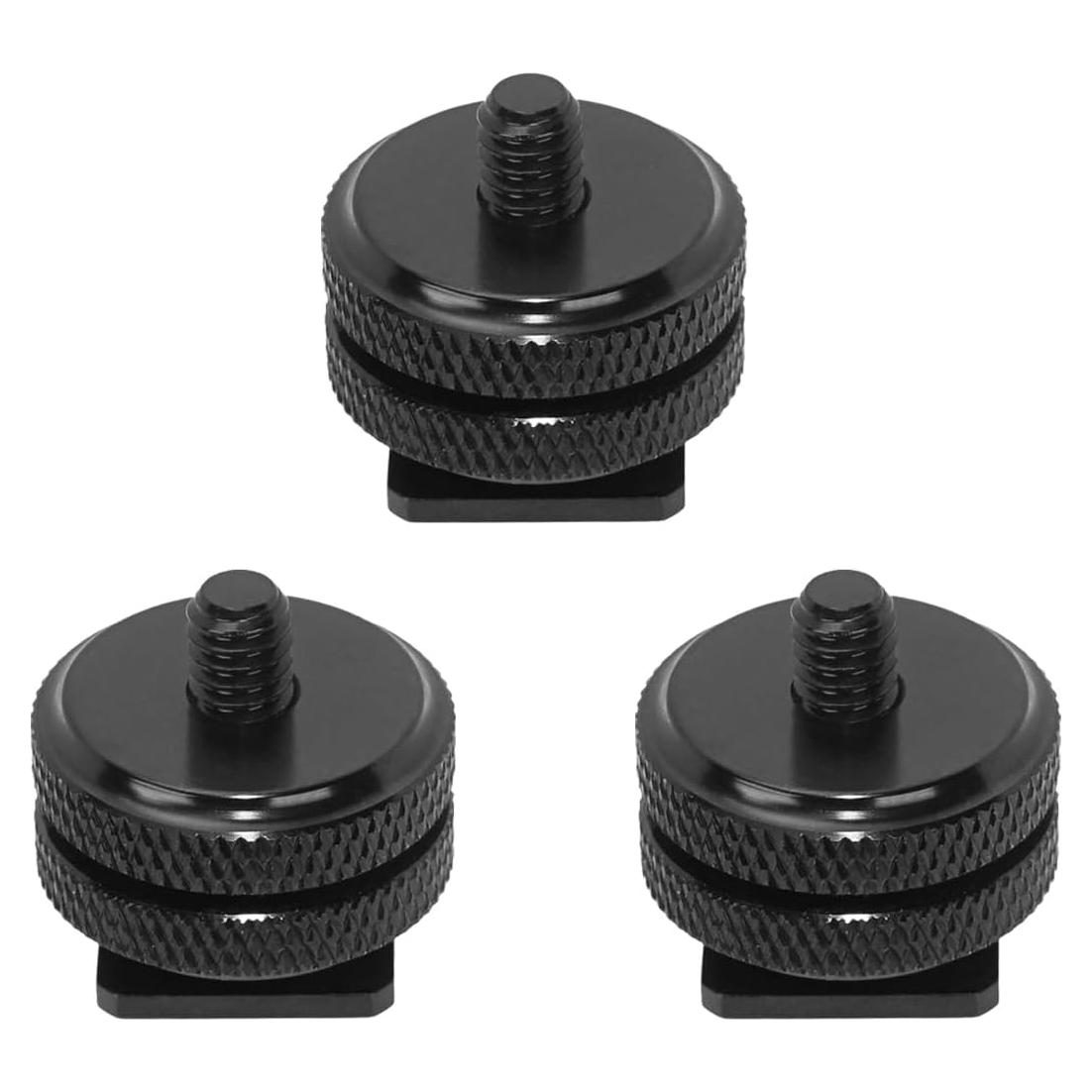 Adaptador de Zapata Caliente SIOTI, Aluminio, Paquete de 3 Piezas