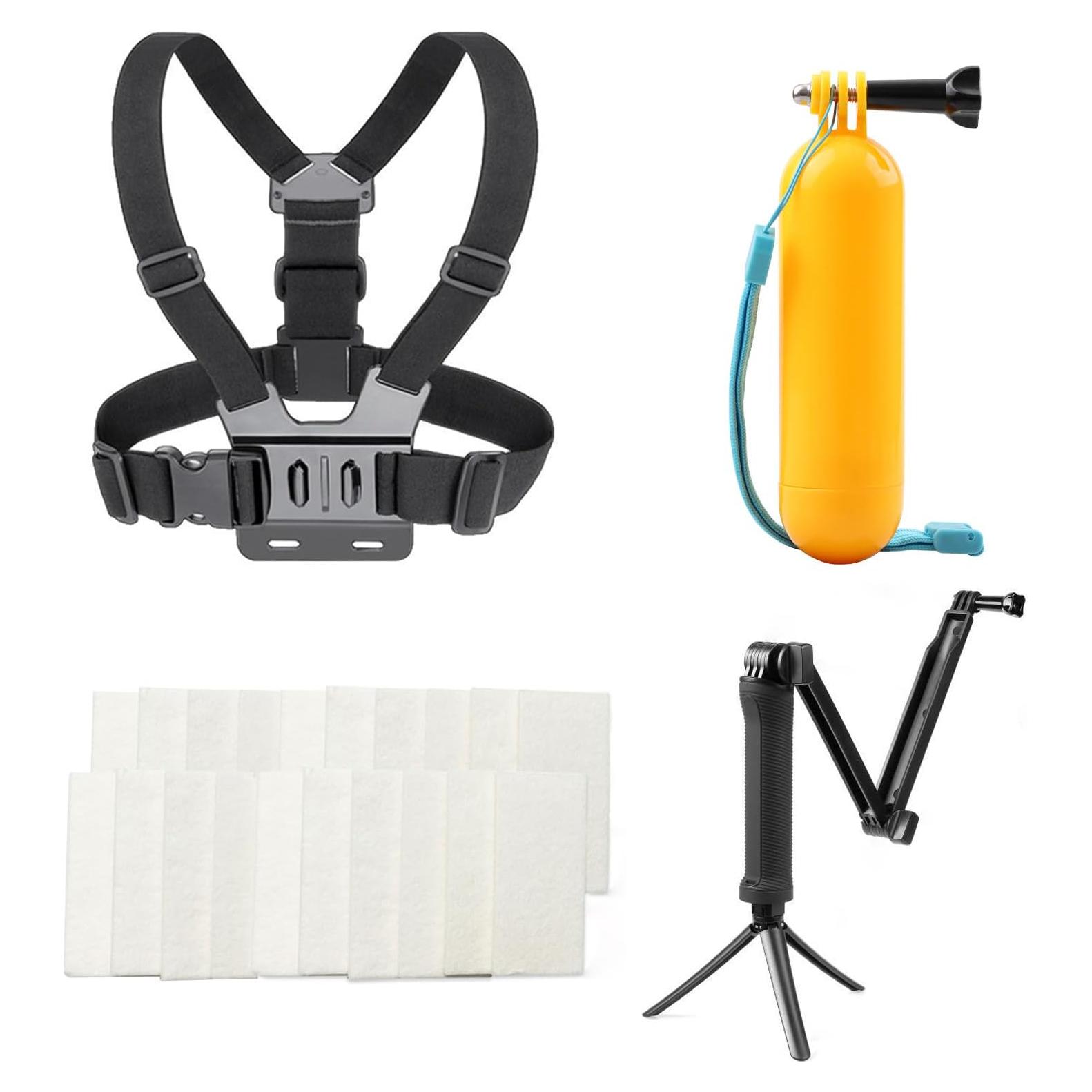 Kit de Accesorios para Cámara de Acción TIMNUT 20 Piezas