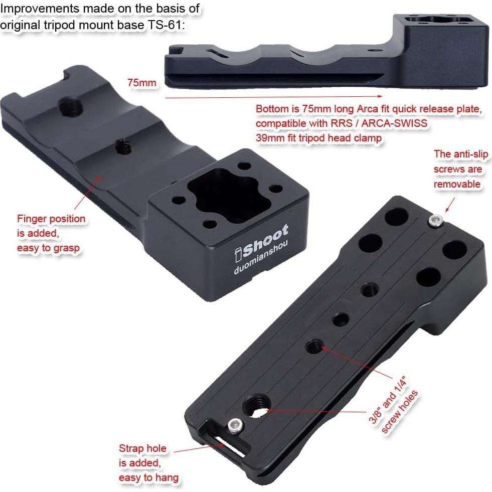 Pie de Reemplazo iShoot para Lentes Sigma 150-600mm y 60-600mm