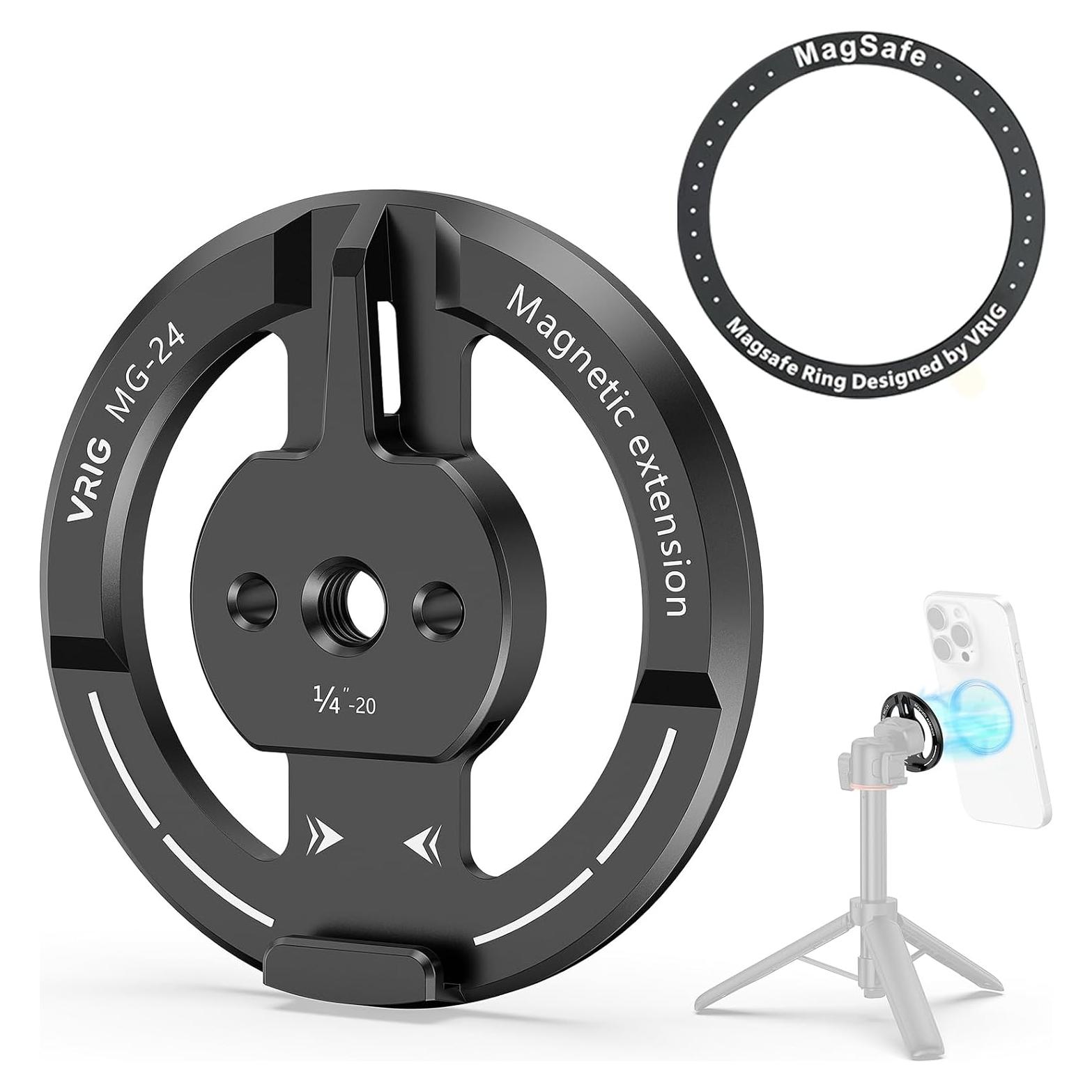 Soporte de trípode magnético VRIG para iPhone 12-16 Pro Max