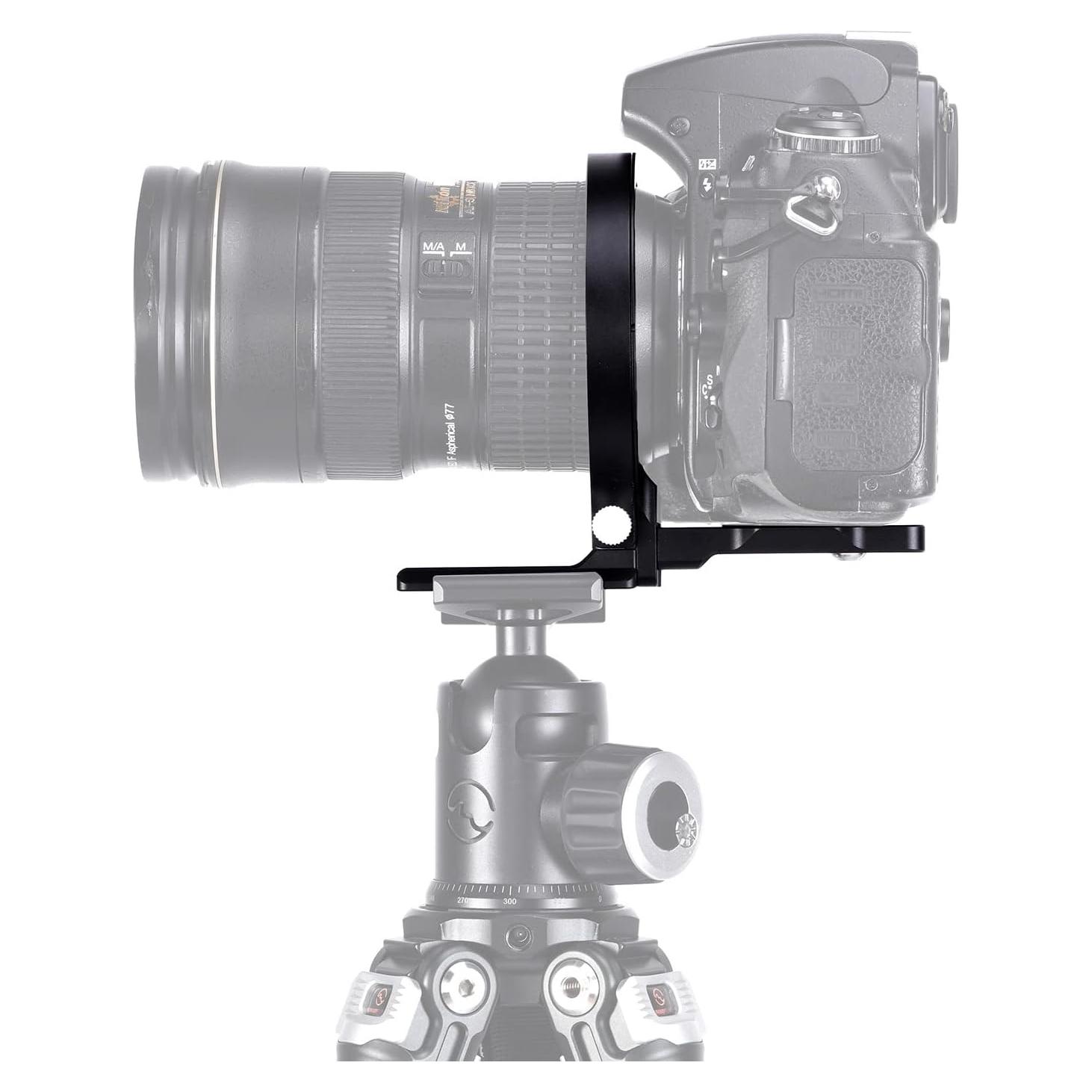 Collar Rotatorio Universal SUNWAYFOTO LS-75 para Cámaras DSLR