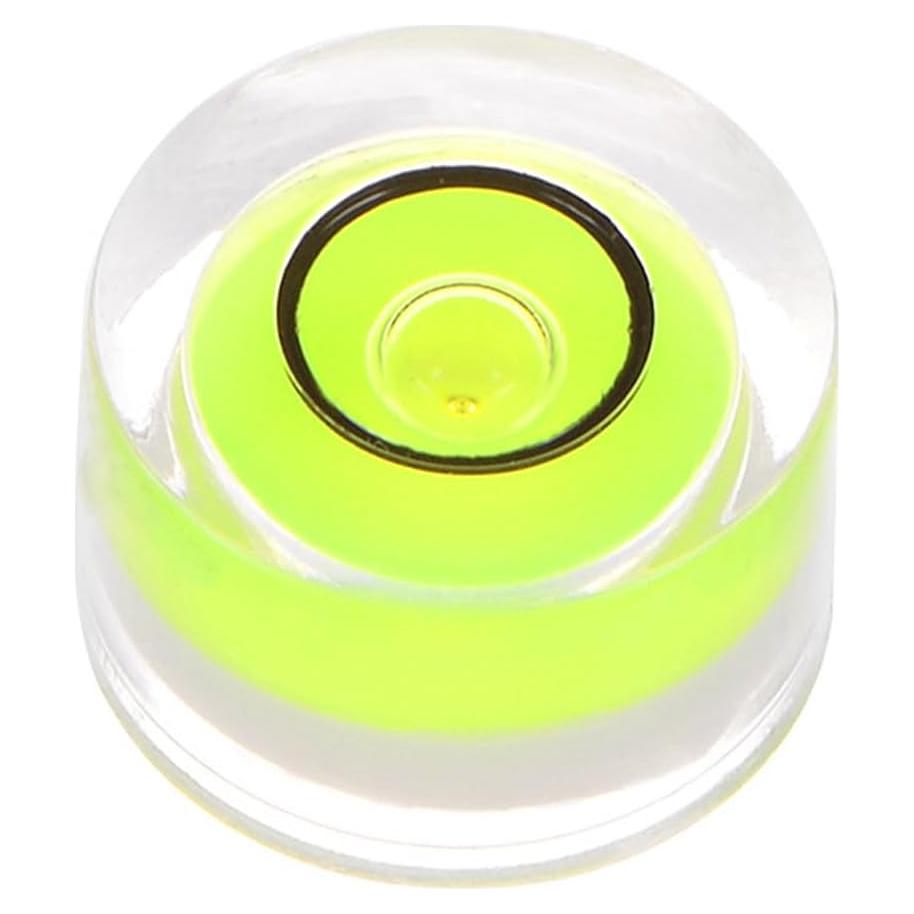 Nivel de Burbuja Circular HARFINGTON 10mm Verde para Cámara