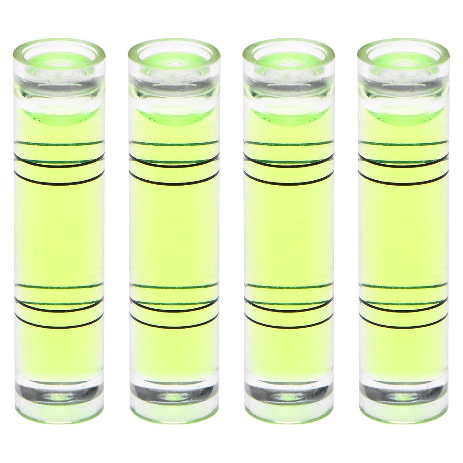 Nivel de Burbuja Cilíndrico HARFINGTON 9.5mm Verde - 4 Pcs