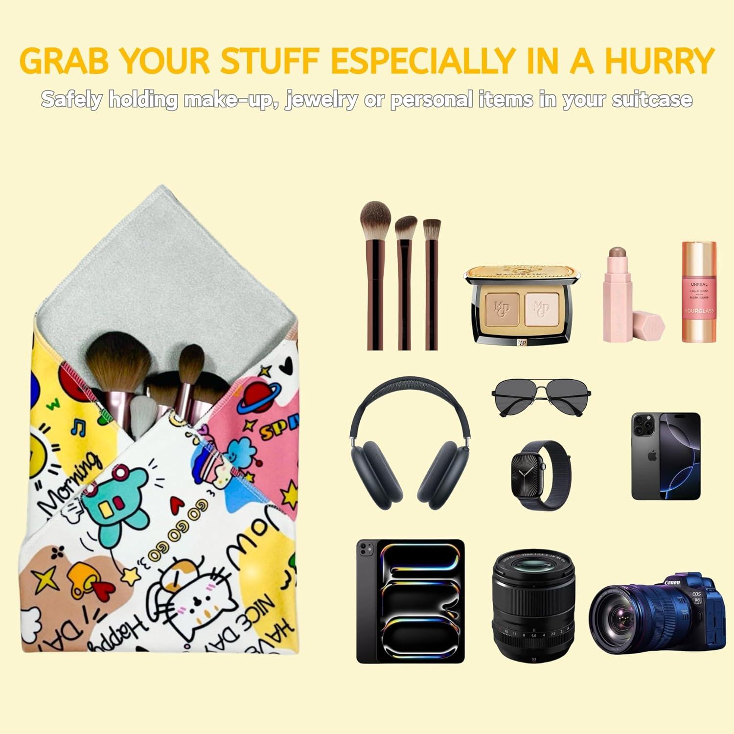 Bolsa de Maquillaje Juyanxy 55x55 cm Autoadhesiva Multiusos