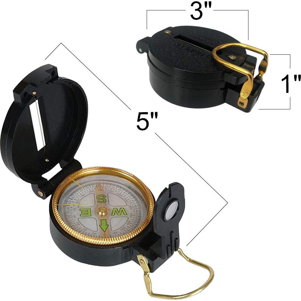 Set de 2 Brújulas ArtCreativity para Niños con Lupa y Hilo