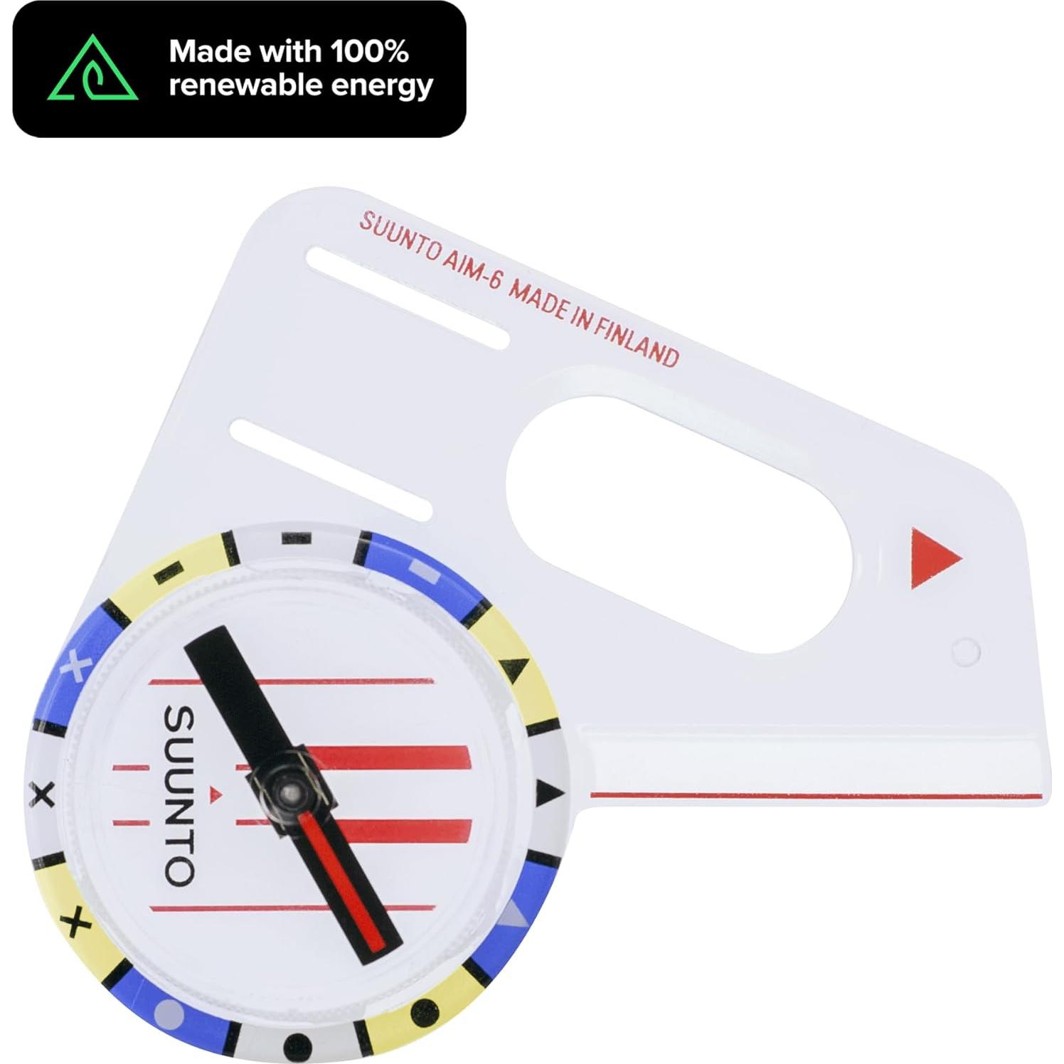 Brújula de Pulgar Suunto AIM-6 para Hemisferio Norte