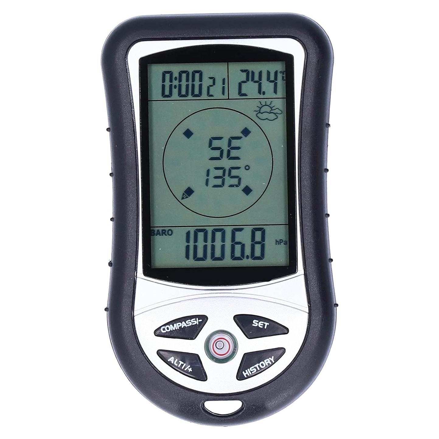 Altímetro Digital Multifuncional Hyuduo con Barómetro y Termómetro