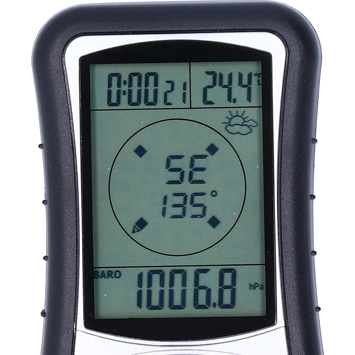 Altímetro Digital Multifuncional Hyuduo con Barómetro y Termómetro