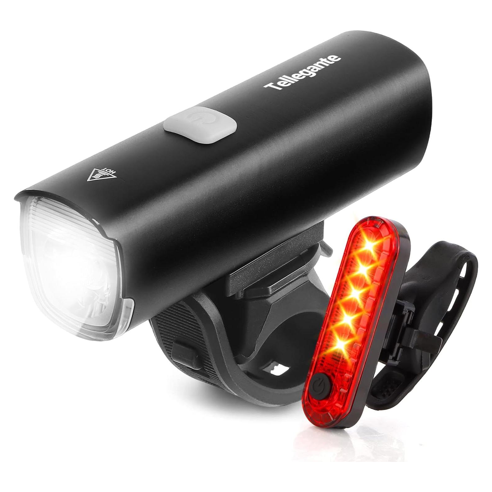 Luces de Bicicleta Tellegante 6000mAh 1200 Lúmenes IPX5