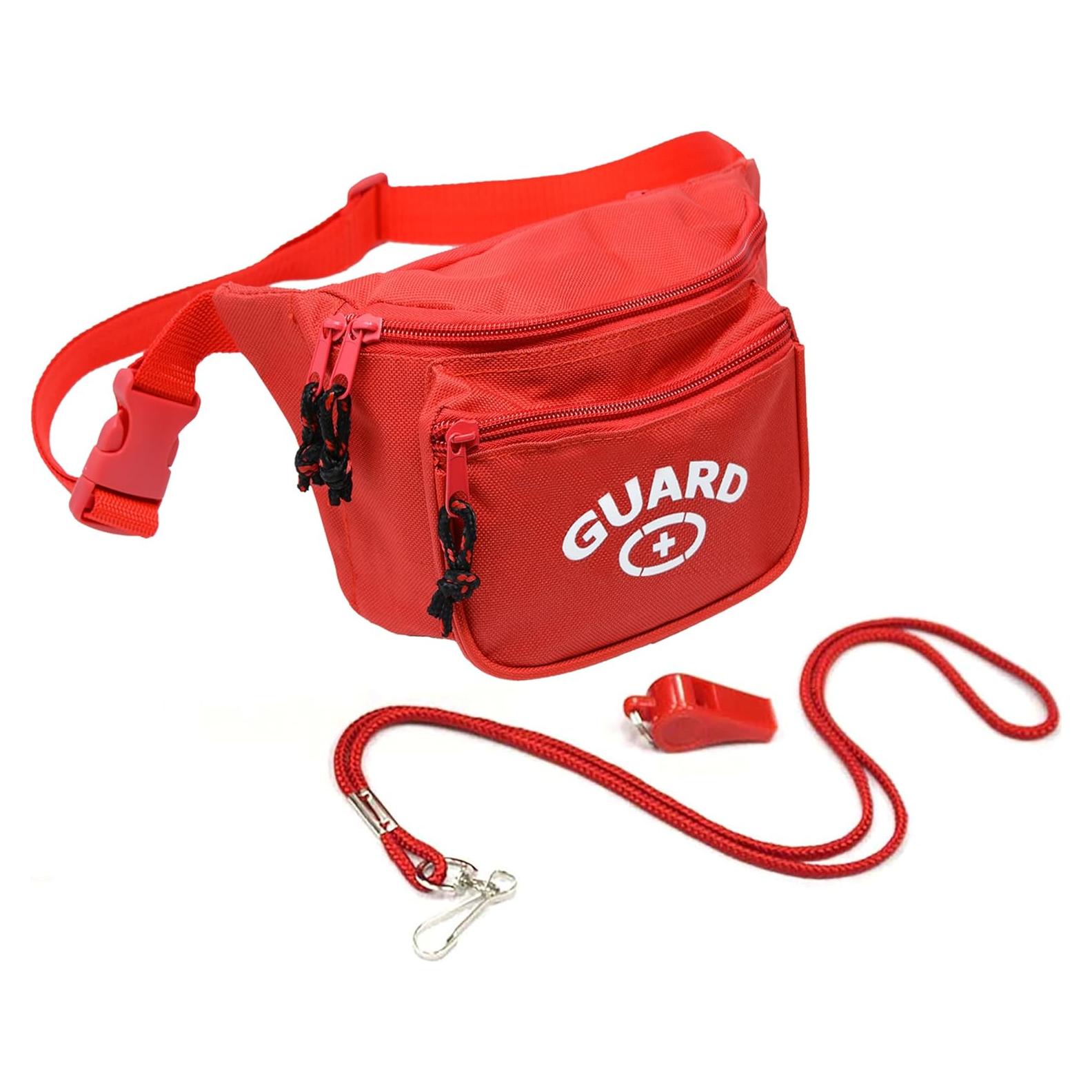 Juego de Riñonera de Salvavidas Adoretex Guard con Silbato