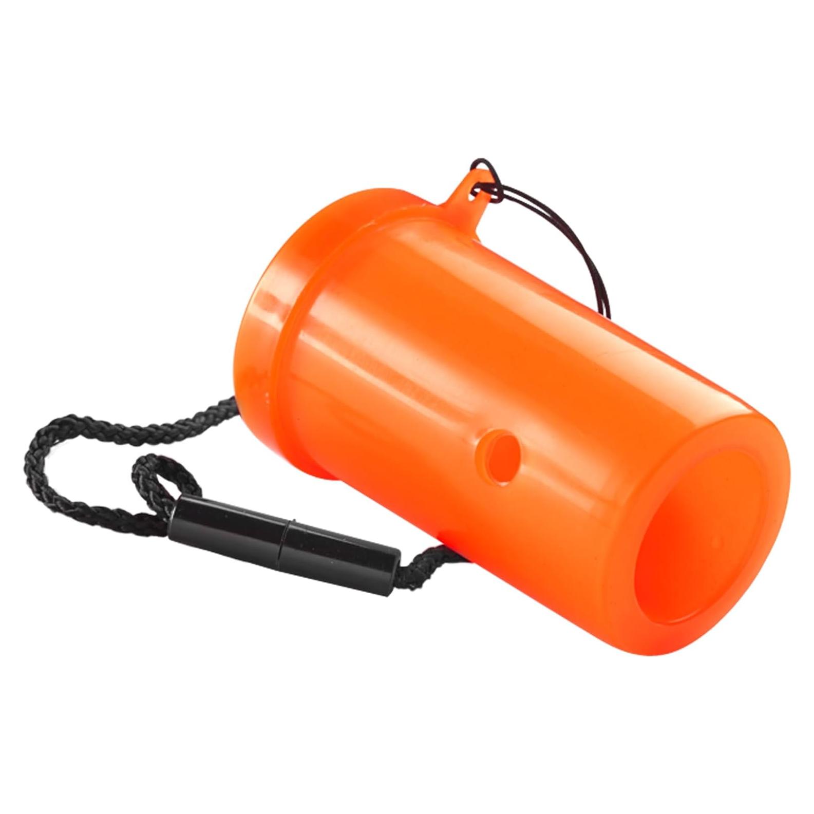 Trompeta de Supervivencia Coghlan 120dB Naranja Compacta