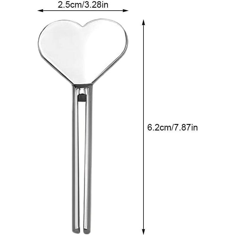 Exprimidor de Tubos Manual Czhotg Acero Inoxidable Corazón