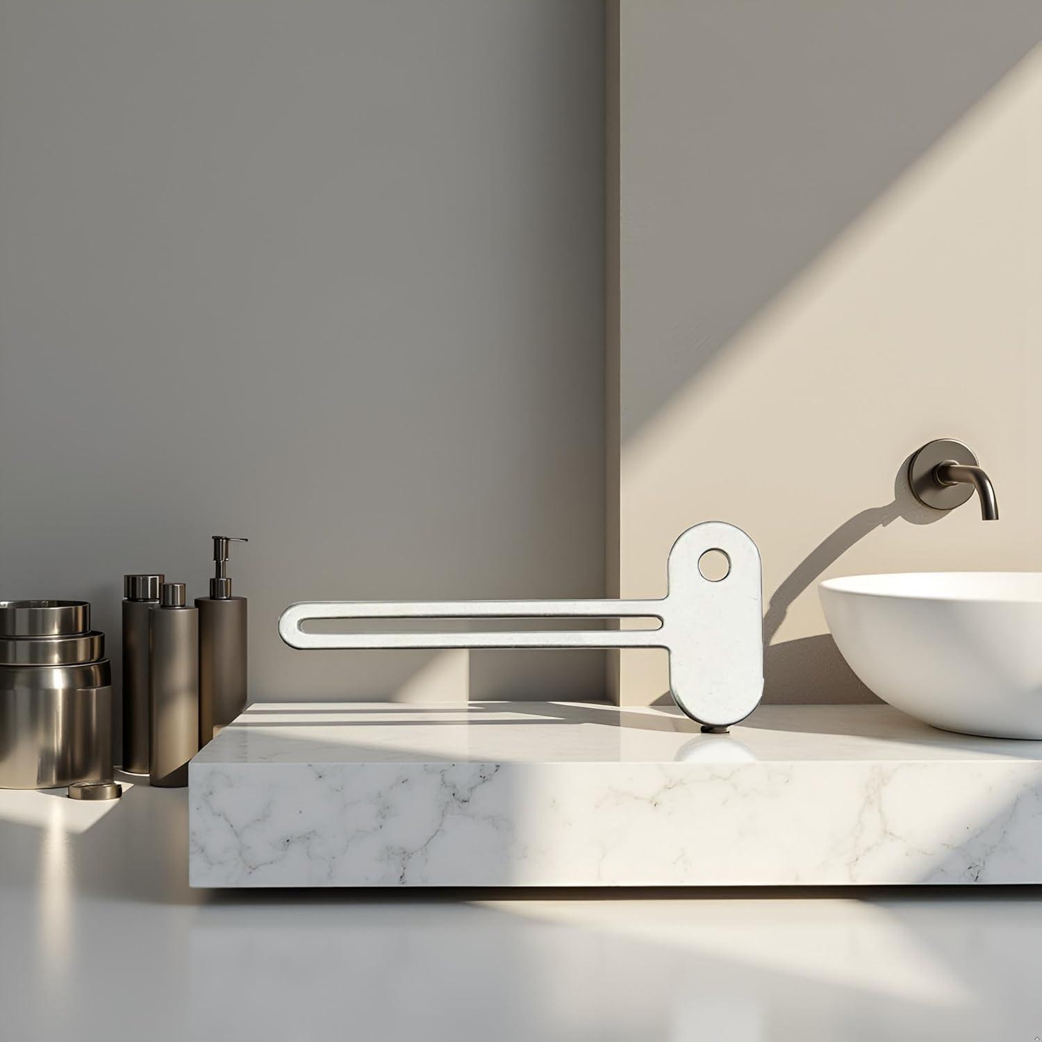 Exprimidor de Pasta de Dientes Manual Acero Inoxidable Pxiryanlow