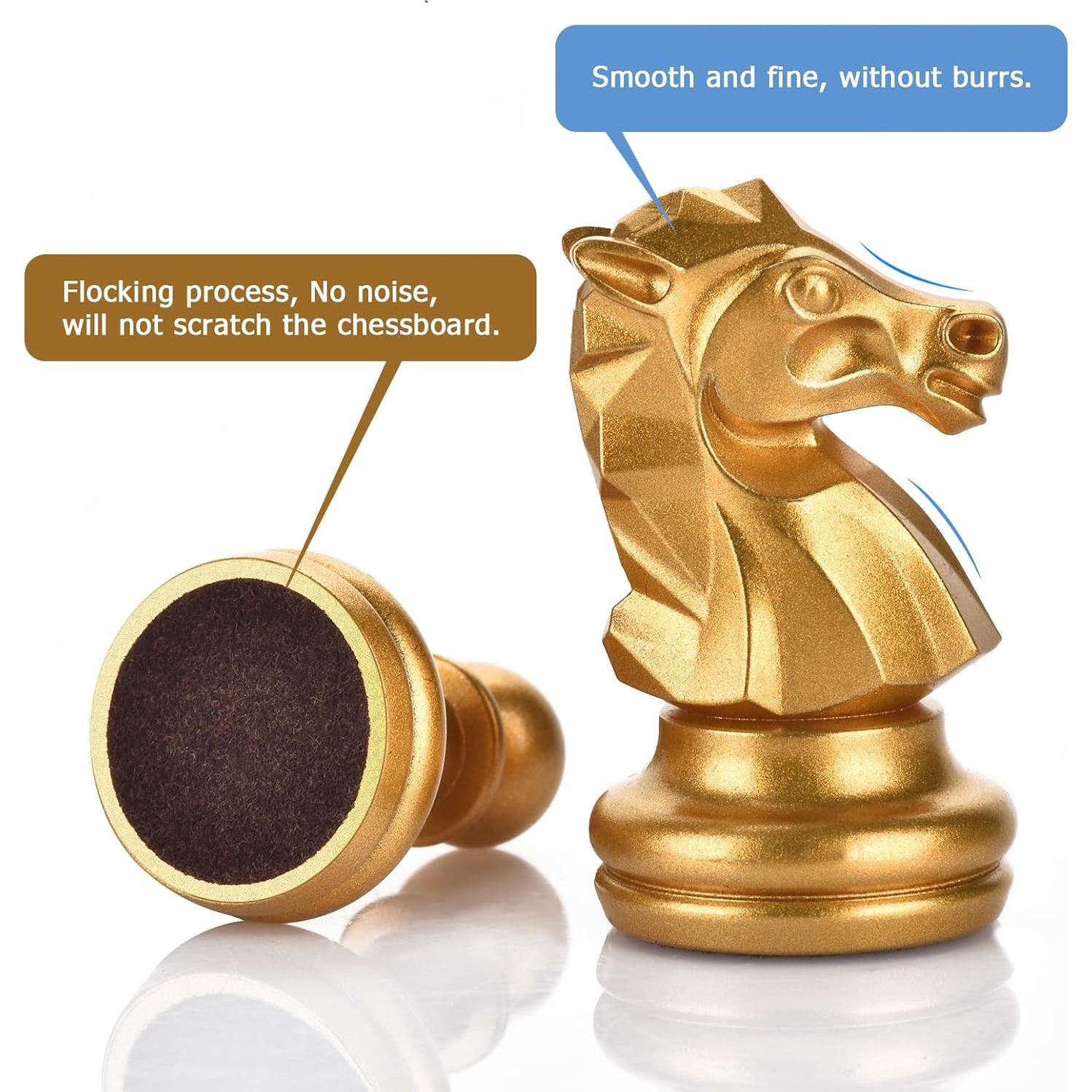 Juego de Piezas de Ajedrez QuadPro - Reemplazo Magnético 32 Piezas