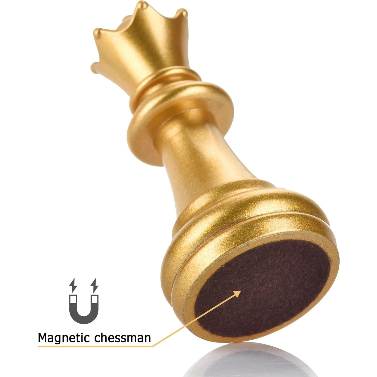 Juego de Piezas de Ajedrez QuadPro - Reemplazo Magnético 32 Piezas